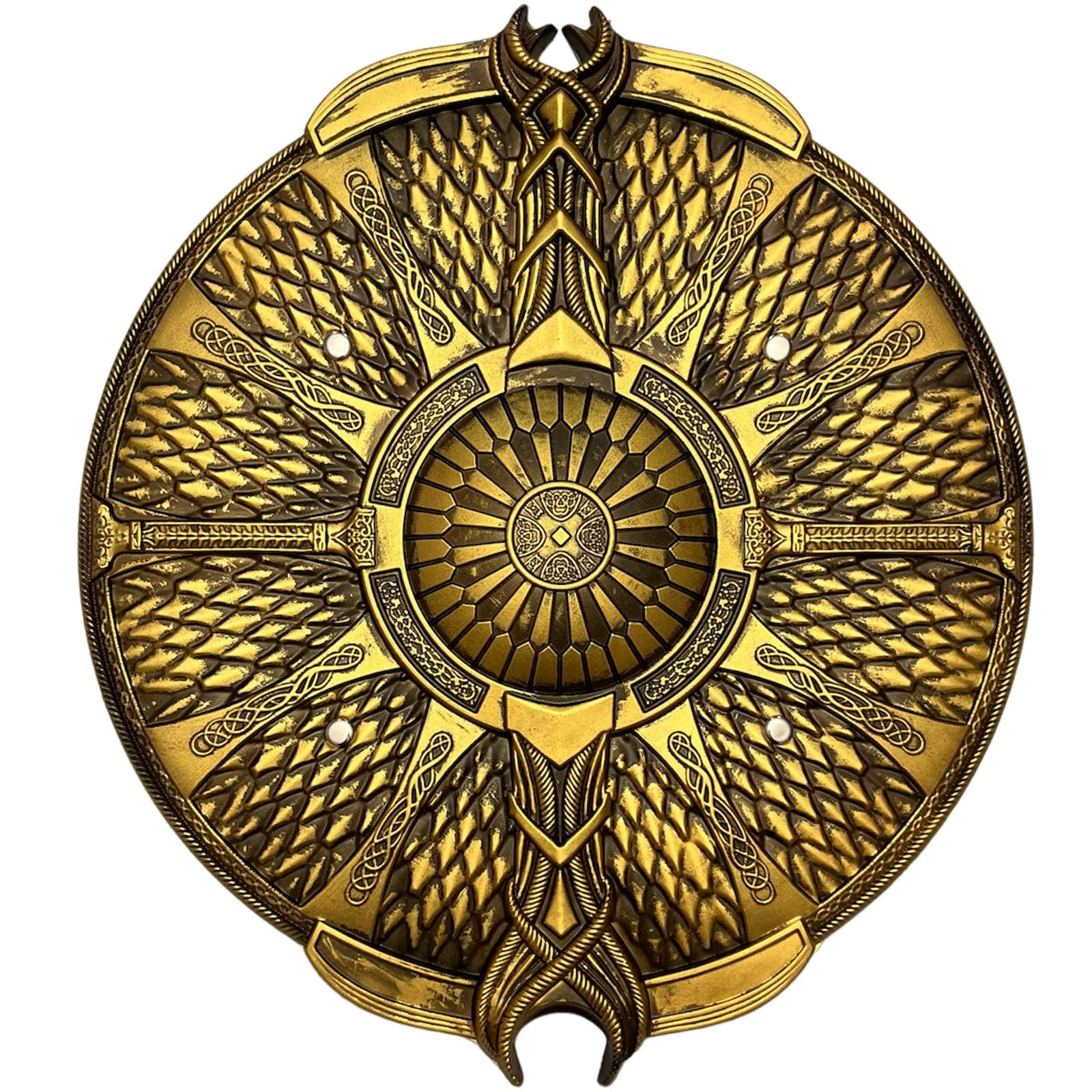 Fantasy Medieval God War Guardian Foam Shield for Video Game, Cosplay Costume Prop, LARP, Collection, Gift