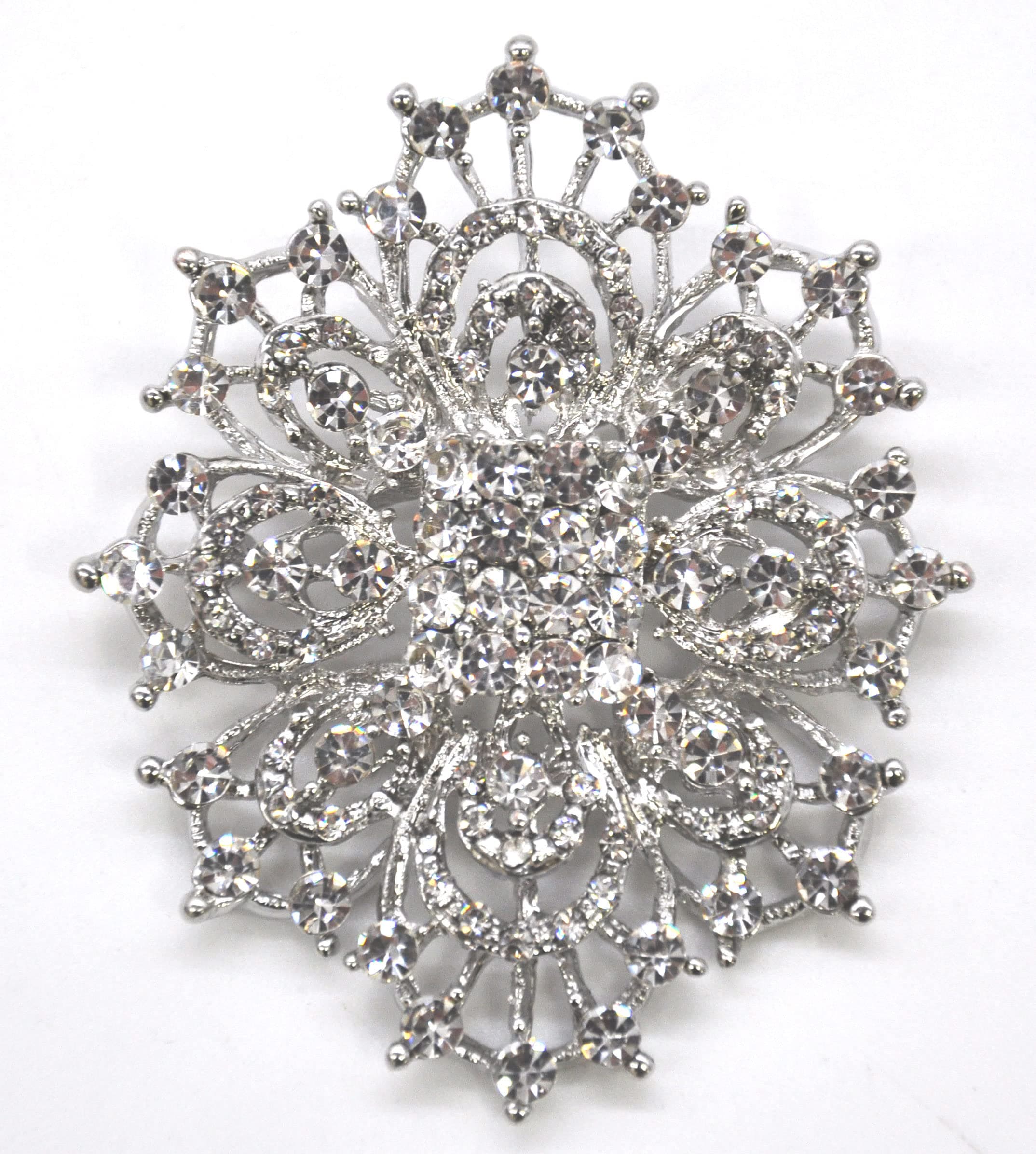 Belagio Enterprises 2 1/2-Inch Rhinestone Brooch | BW-171-182