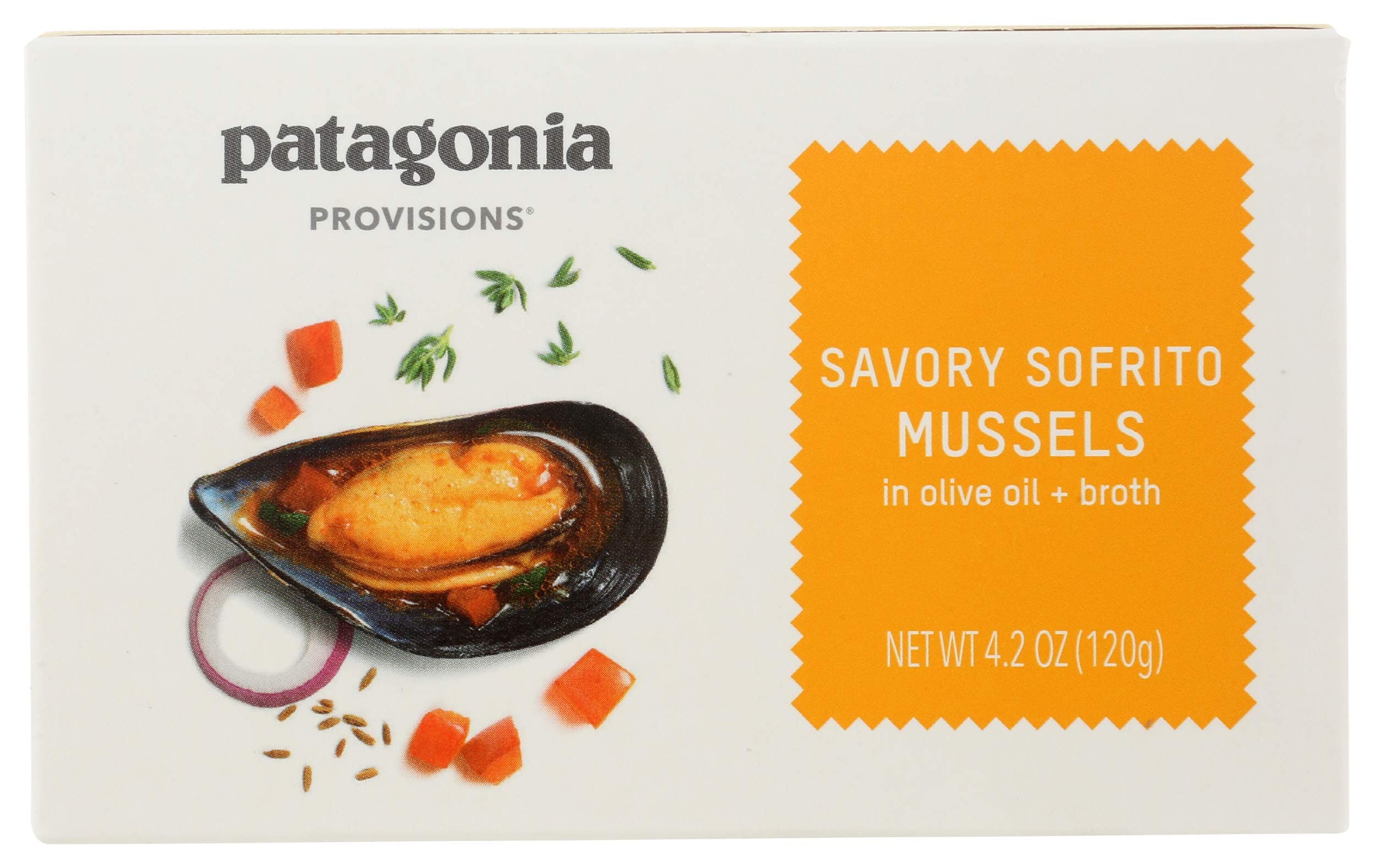 PATAGONIA PROVISIONS Savory Sofrito Mussels, 4.2 OZ