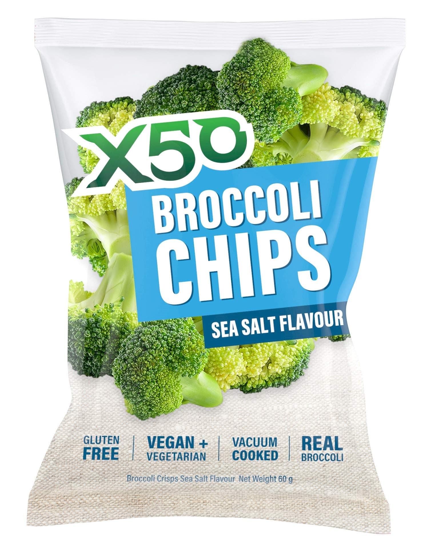 X50 Broccoli Chips Sea Salt - 60g