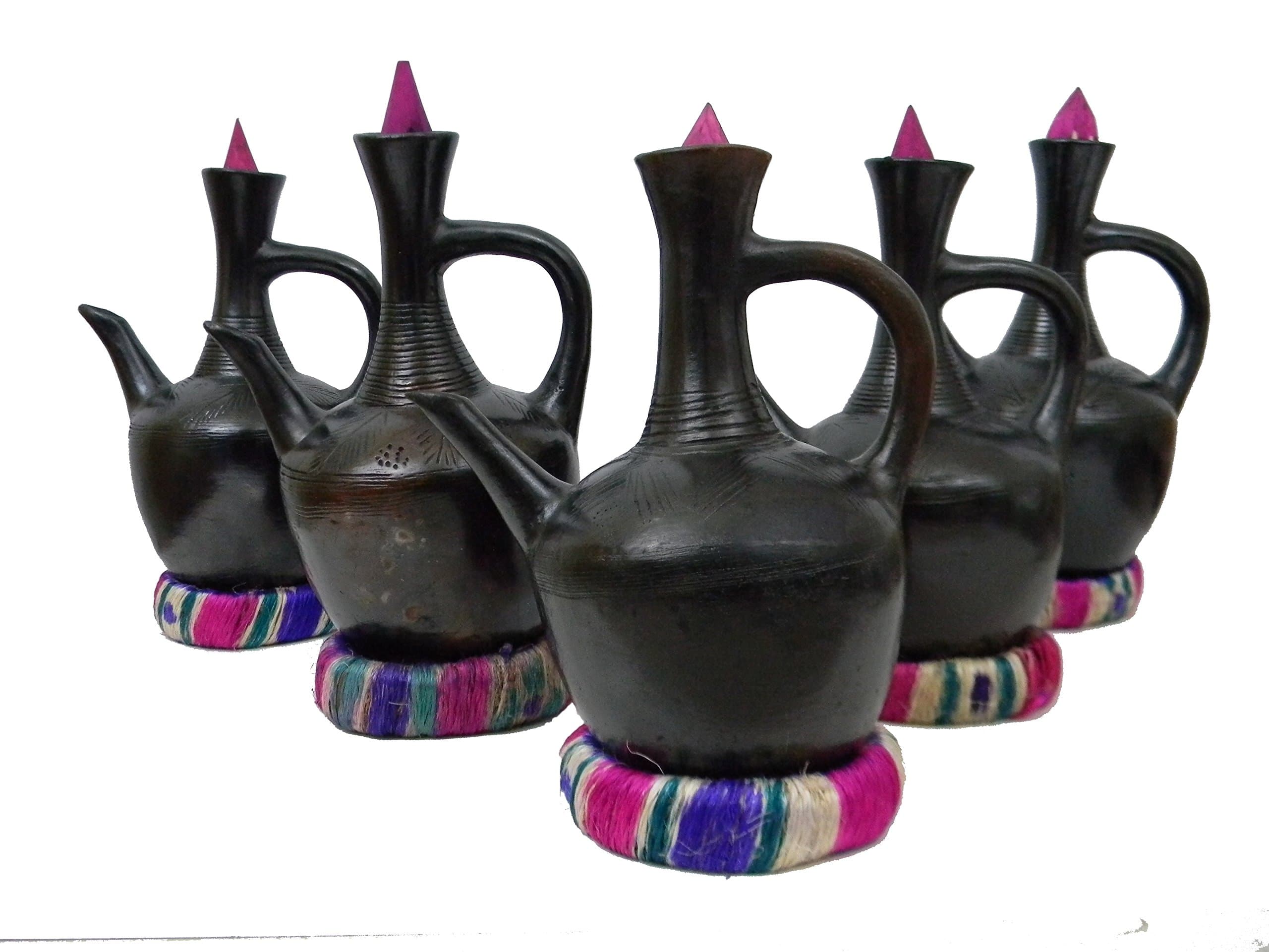 Ethiopian Clay Coffee Pot (Jabana/Jebena/Jabanah)