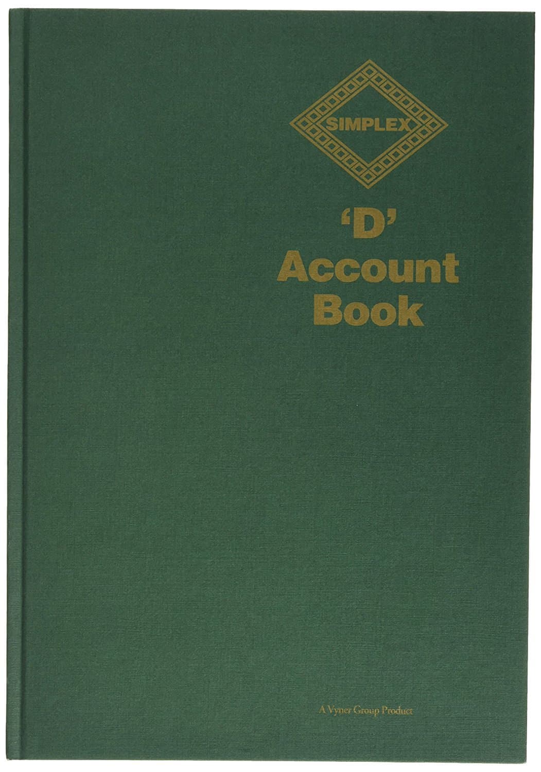 Simplex Account Book A4 56 Pages 28 Sheets - Color: Green