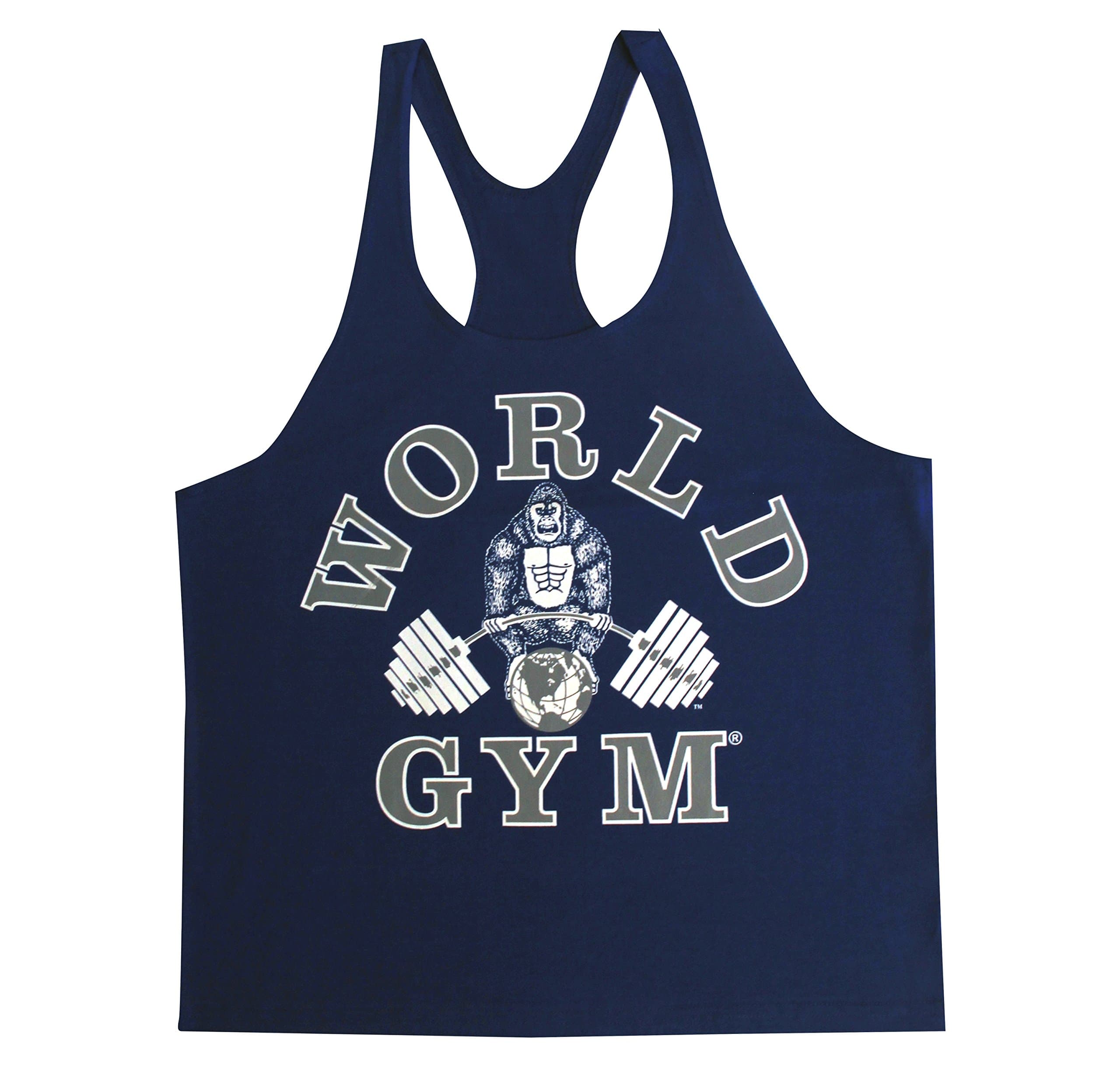 World Gym W300 String Mens Tank Top