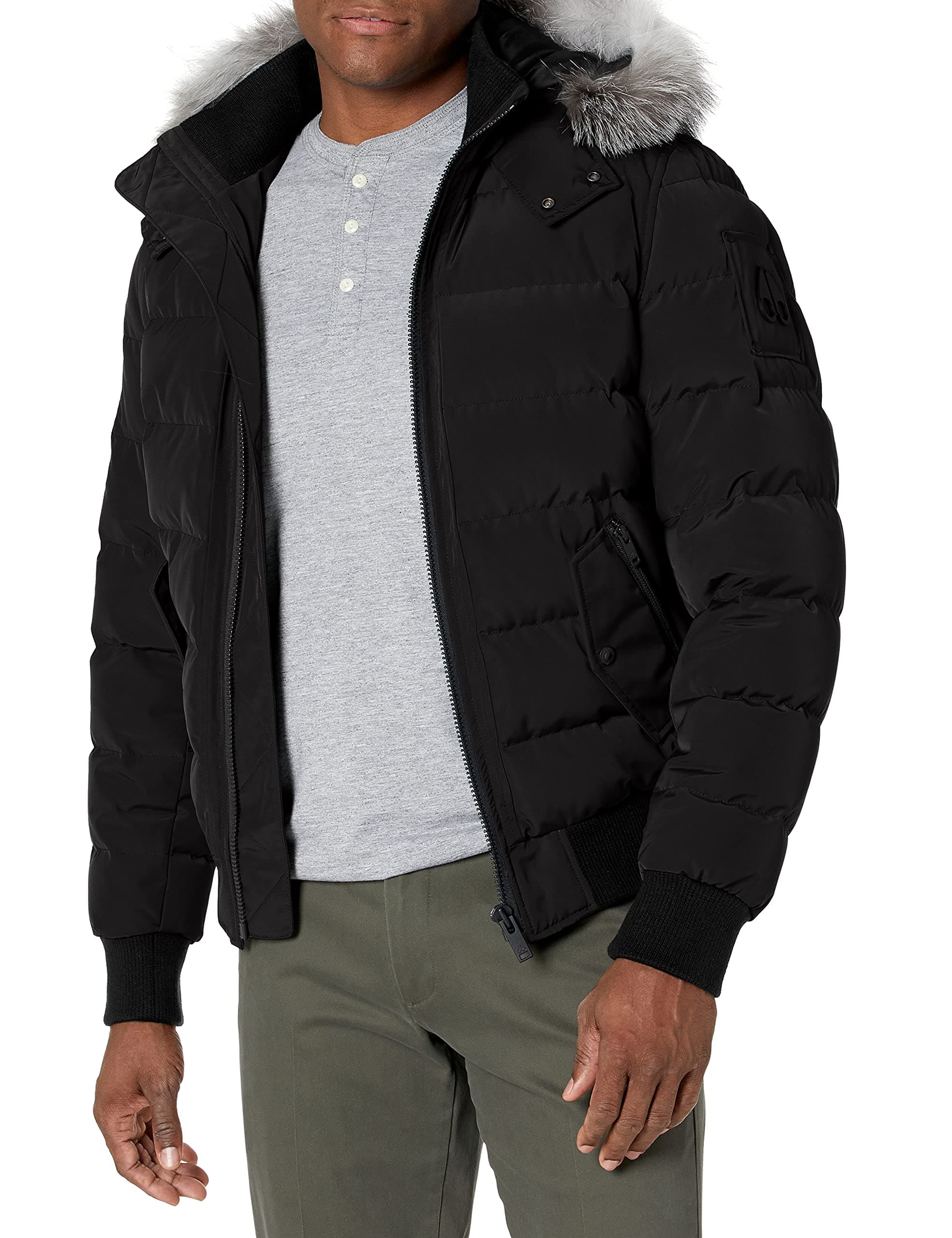 Moose Knuckles Men's Glace Bay Flight Bomber