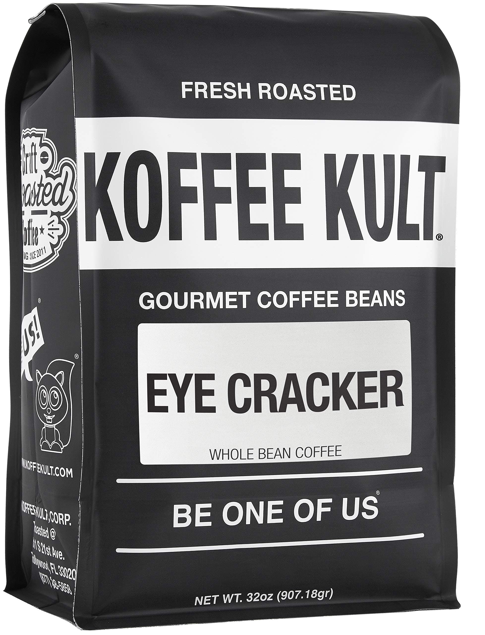 Whole Bean Coffee Beans 100% Arabica Whole Bean (Eye Cracker, 2 Pound (Pack of 1))