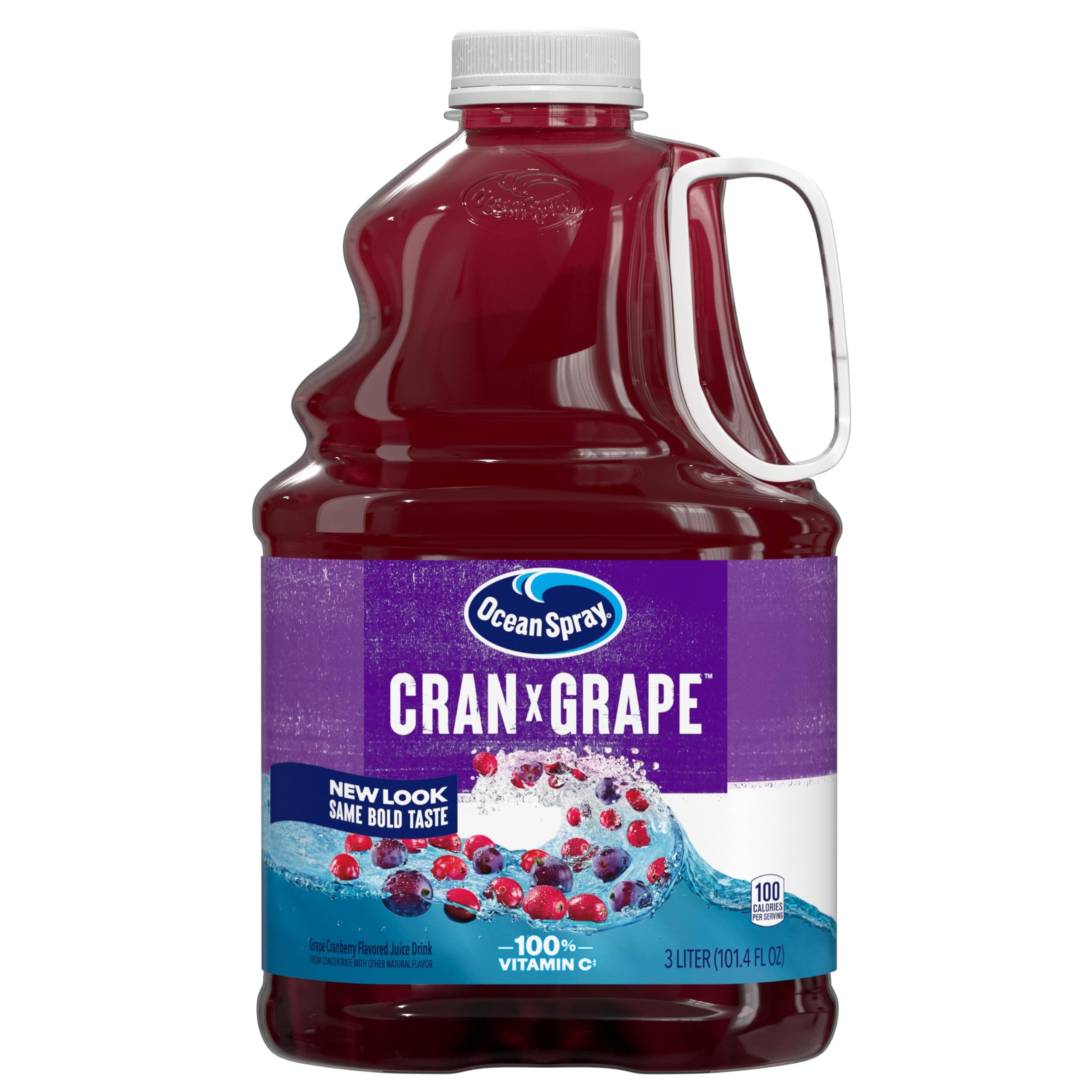 Ocean Spray Cranberry Apple Juice 3 liter (Pack of 6)