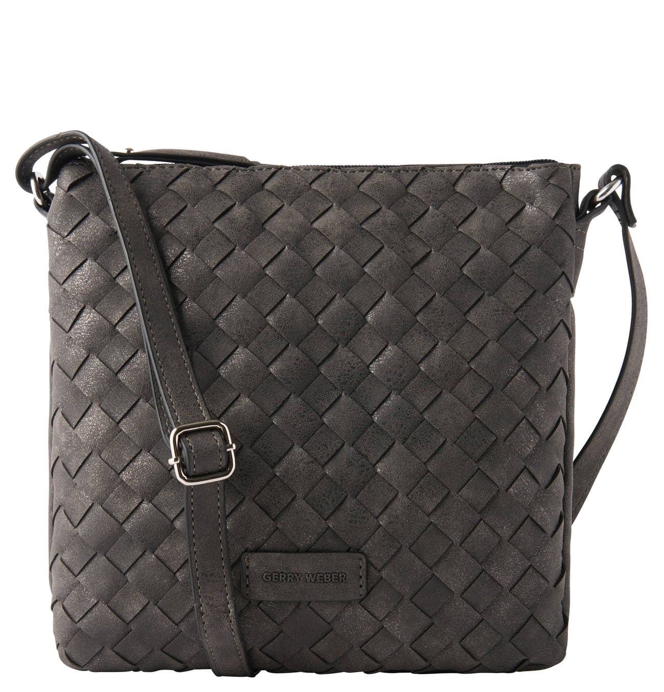 Gerry Weber 4080003757, shoulder bag Reason, metallic effect, dark gray