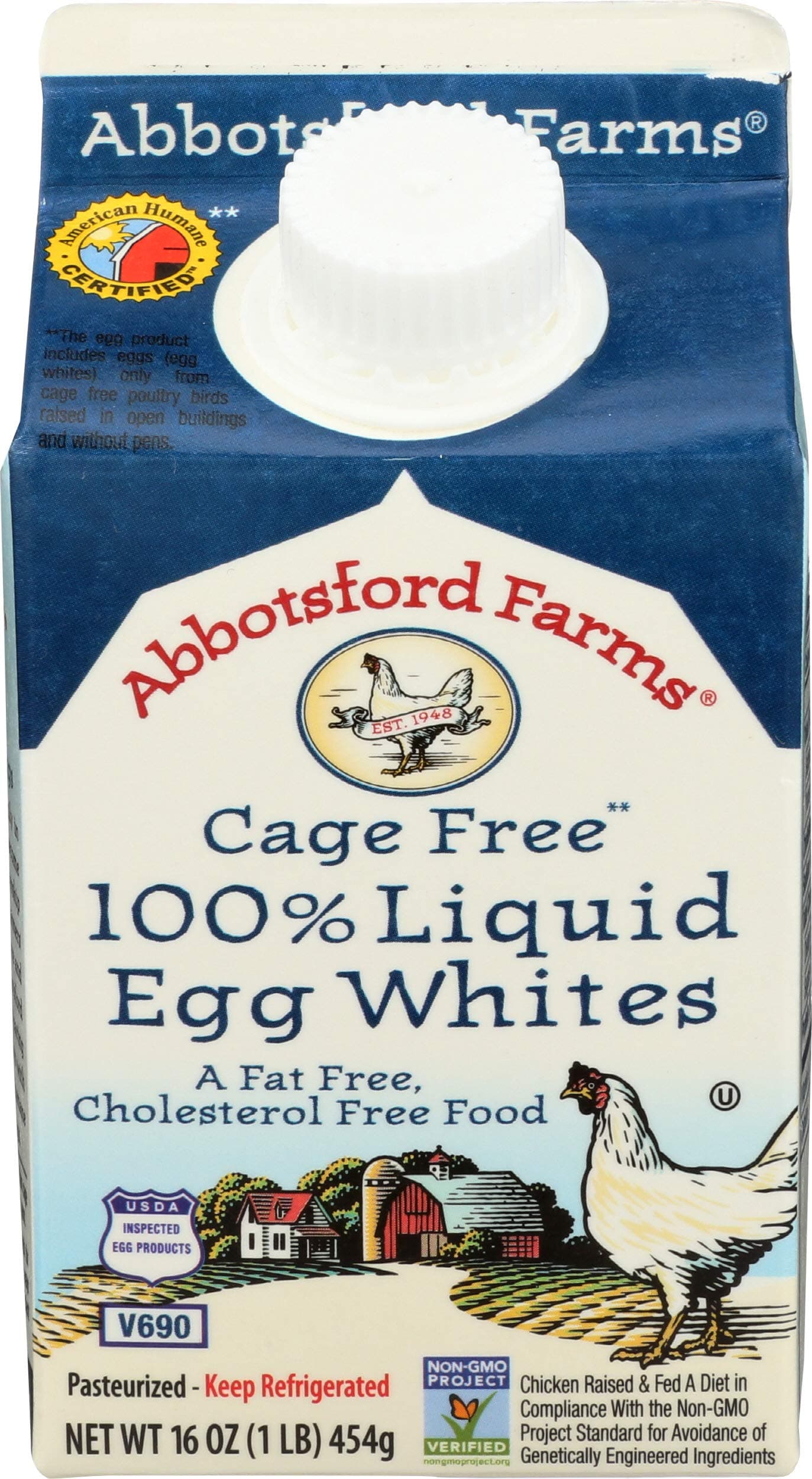 ABBOTSFORD FARMS Liquid Egg Whites, 16 OZ