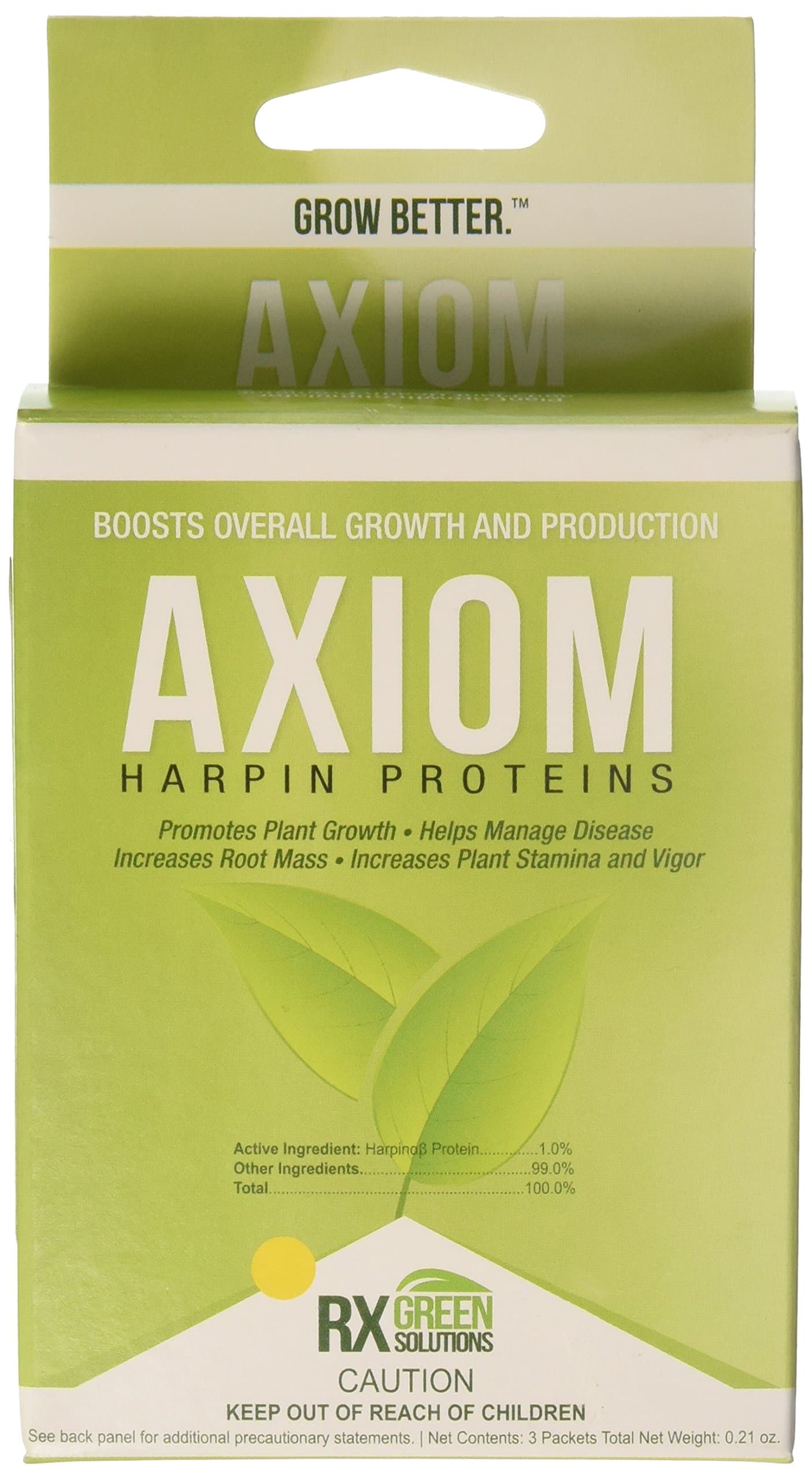 RXAXM3X2G 3 Count Axiom Harpin Protein for Plant Growth, 2gm