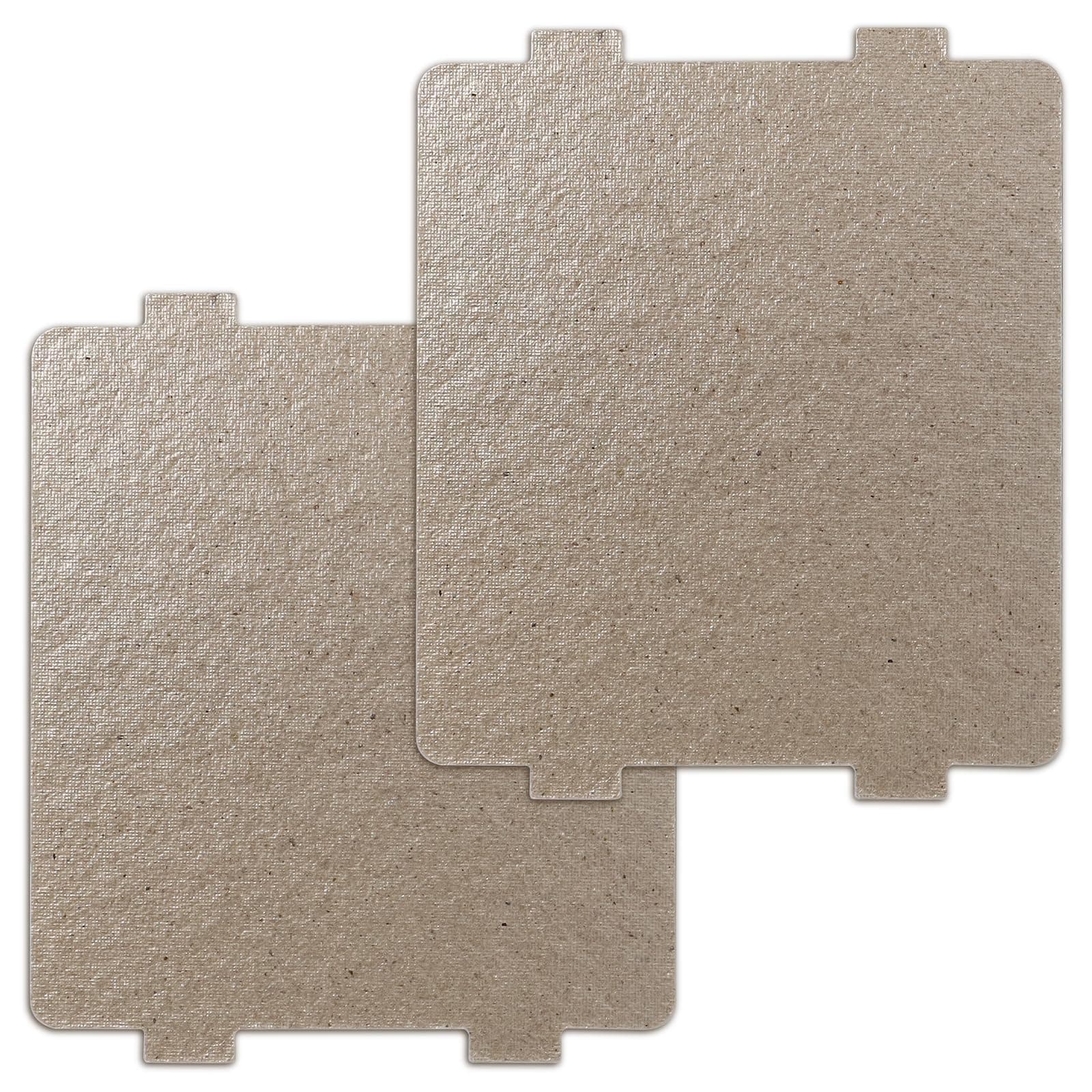 Waveguide Cover Compatible with Frigidaire 5304464061, Microwave Oven Repairing Part Mica Plates Sheets (2 Pack)
