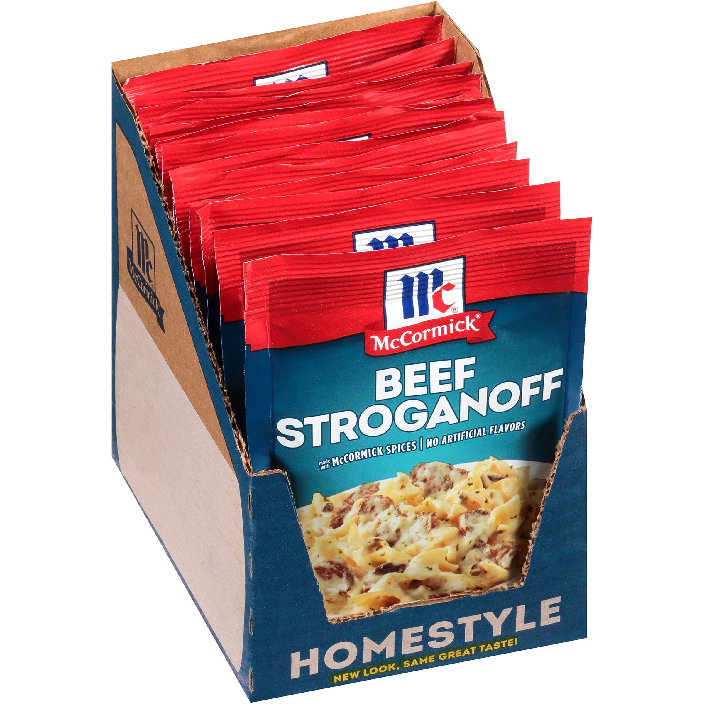 Beef Stroganoff Seasoning Mix, 1.5 oz (Pack of 12)