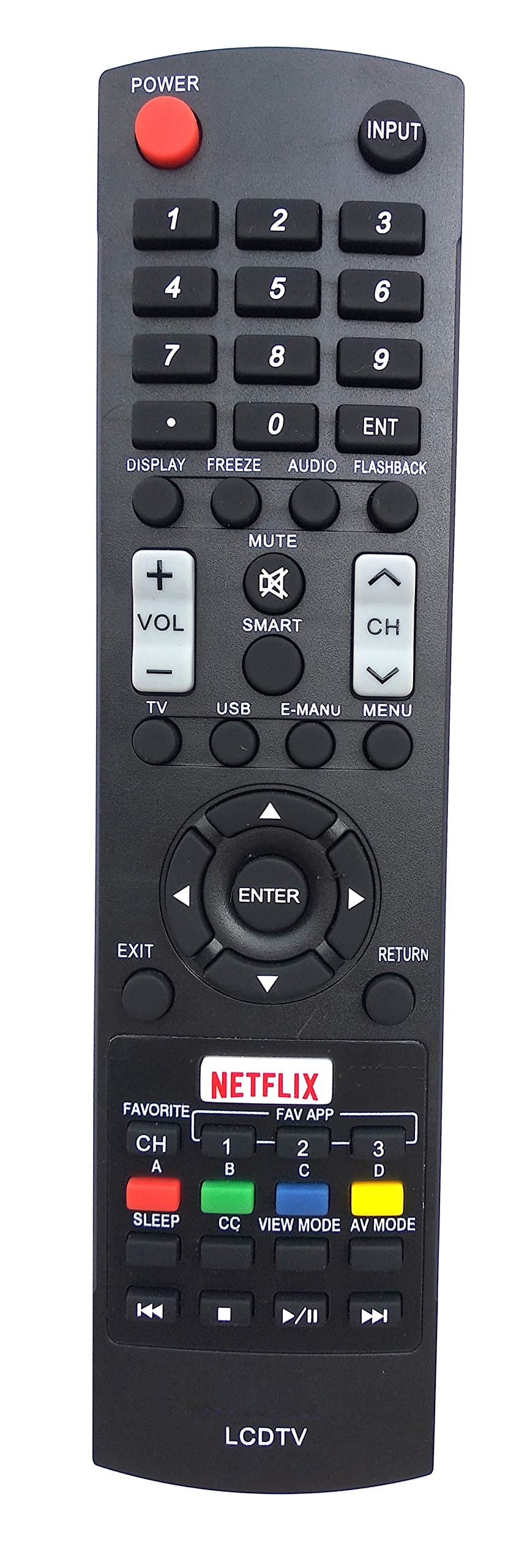 Universal Remote Control for Sharp TV GJ221-C LC48LE653U LC43UB30U LC-50UB30U LC55UB30U LC-55UB30U LC-65UB30U