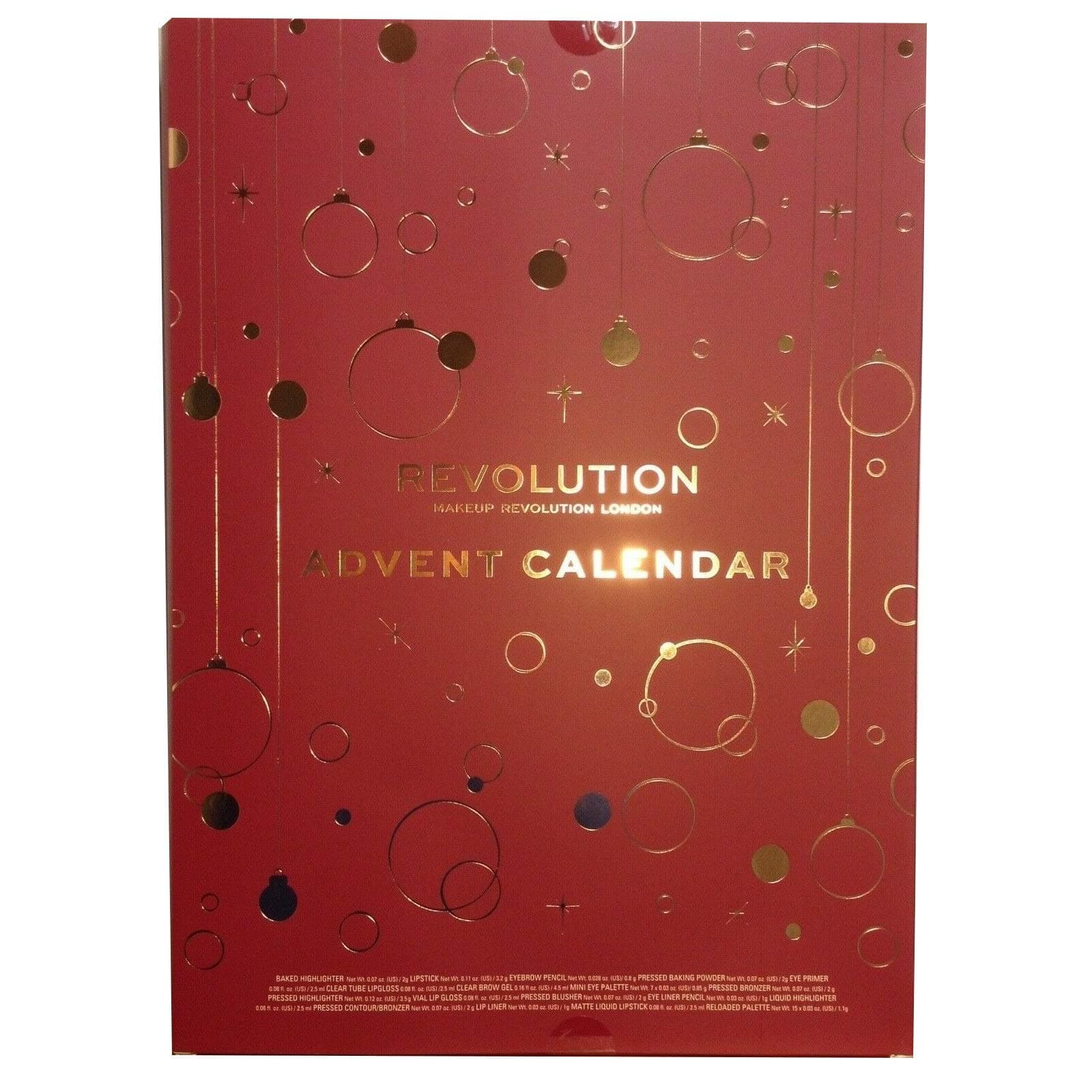 Make Up Revolution 2019 Beauty Christmas Advent Calendar