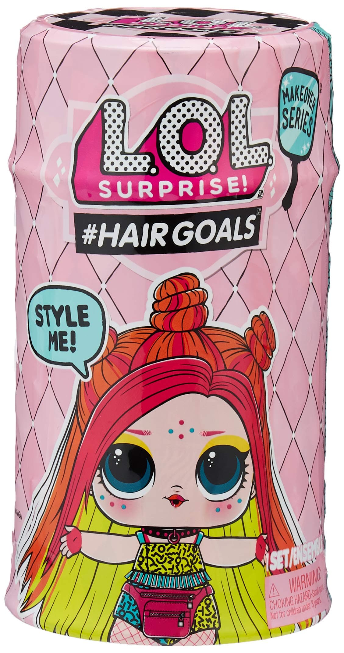 L.O.L. Surprise 557067 Hairgoals Doll Makeover Series 2 with 15 Surprises, Multicolor
