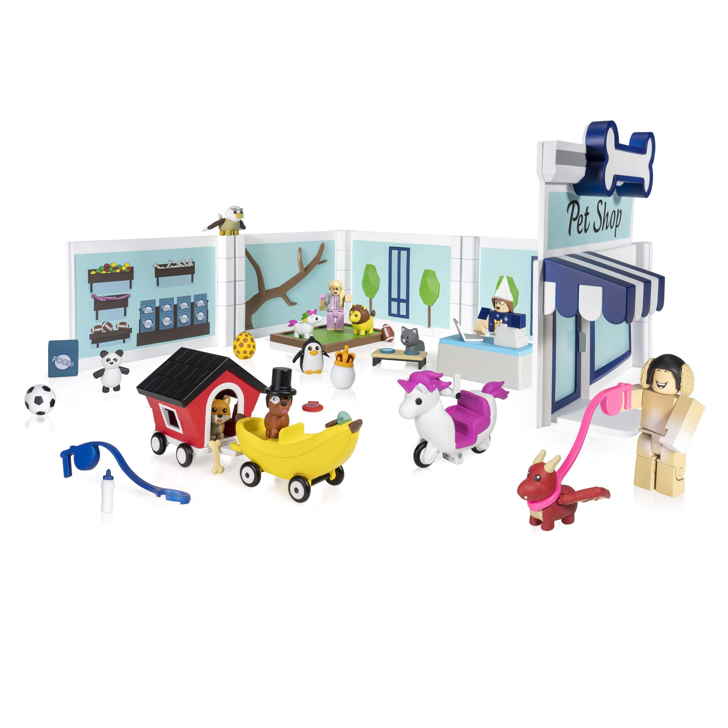 Celebrity Collection - Adopt Me: Pet Store Deluxe Playset [Includes Exclusive Virtual Item]