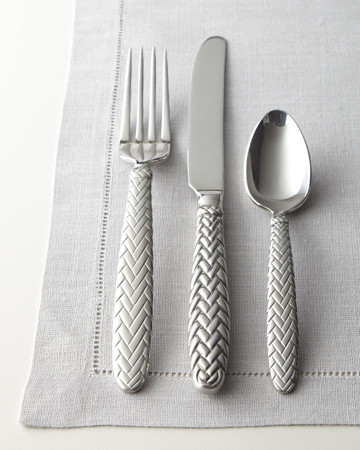 Lauren by Ralph Lauren Equestrian Braid 5 Piece Place Setting (Flatware)