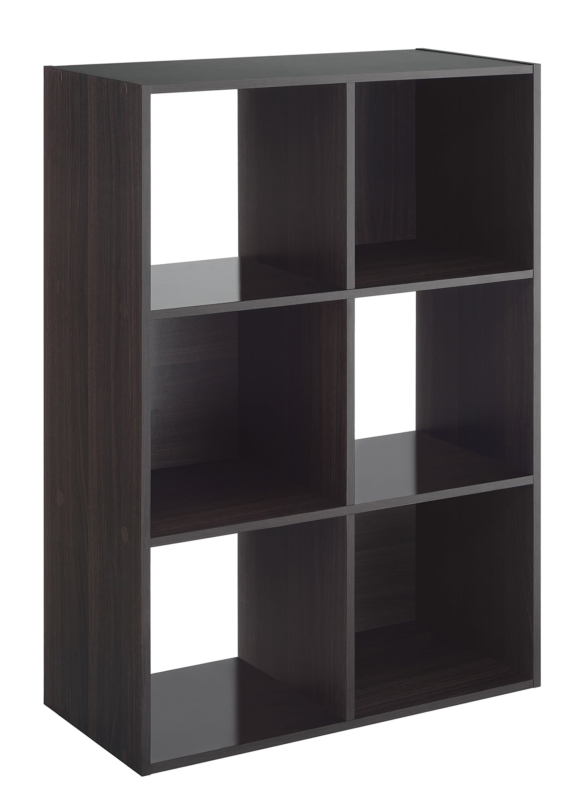 Whitmor 6 Espresso Cube Organizer