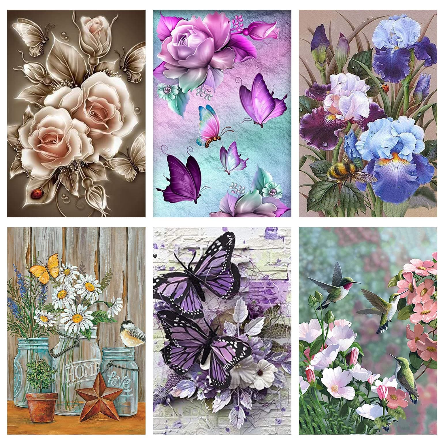 Purple Diamond Painting