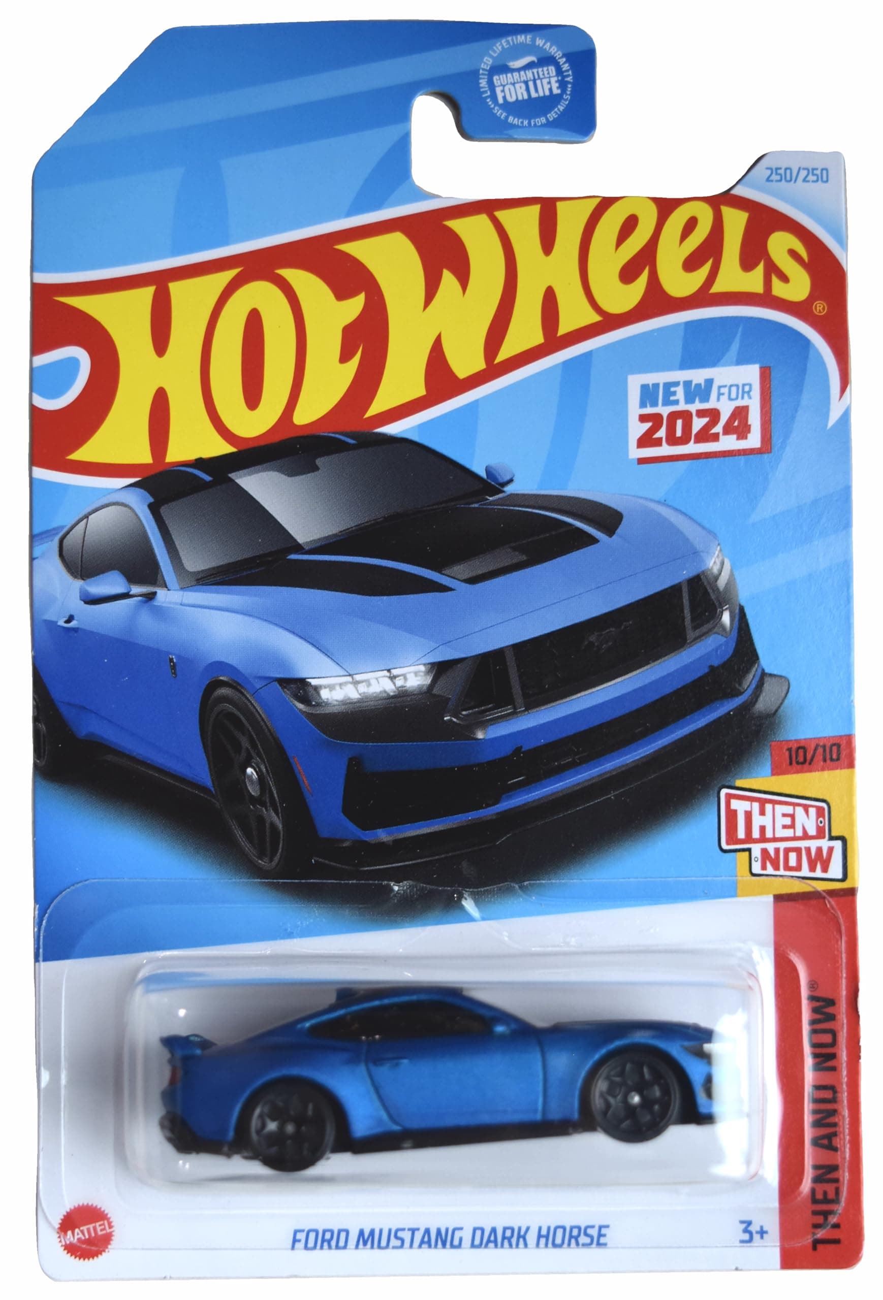 Ford Mustang Dark Horse, Then and Now 10/10 [Blue] 250/250