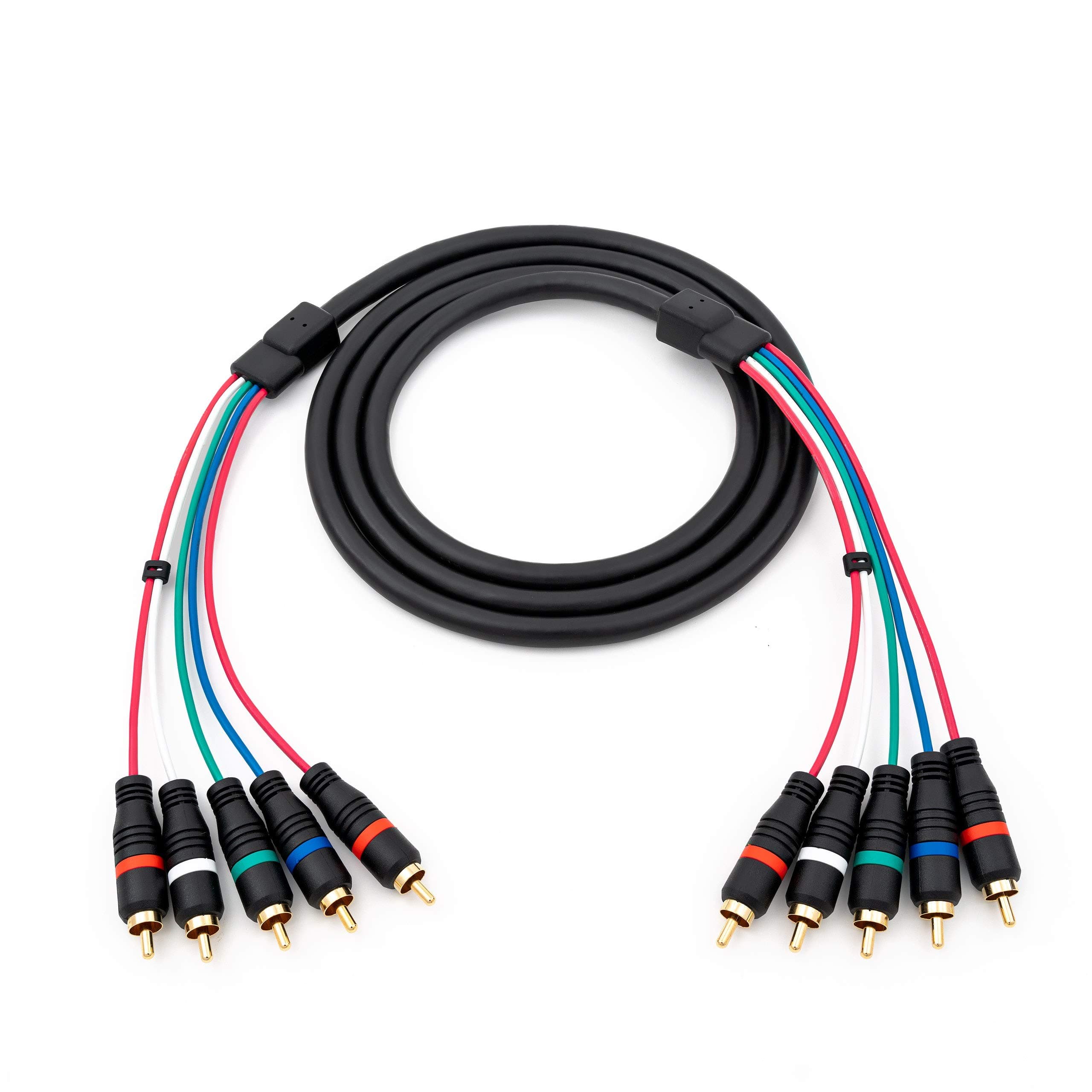 YPbPr Component Video Male-to-Male RCA Cable (6 Feet)