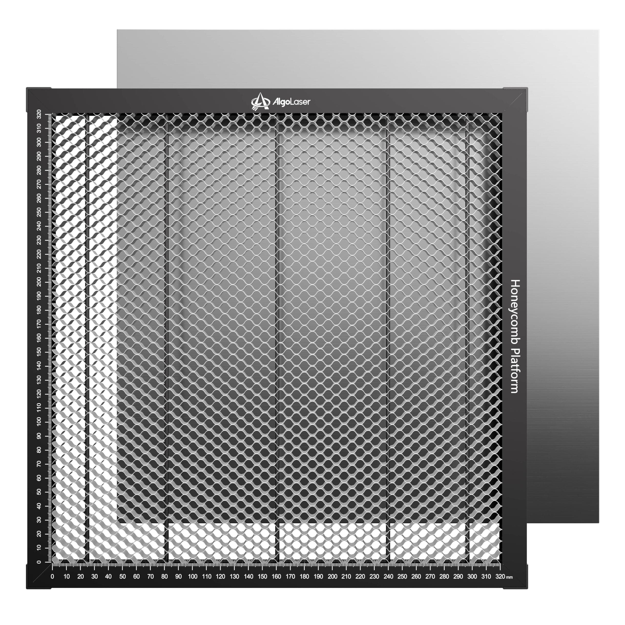 AlgoLaserHoneycomb Laser Bed - 370x370mm Honeycomb Working Table - Aluminum Honeycomb Panel for Laser Engraver - Laser Engraving Accessories for Most Laser Engraver & Cutter Machine (14.6x14.6 in)