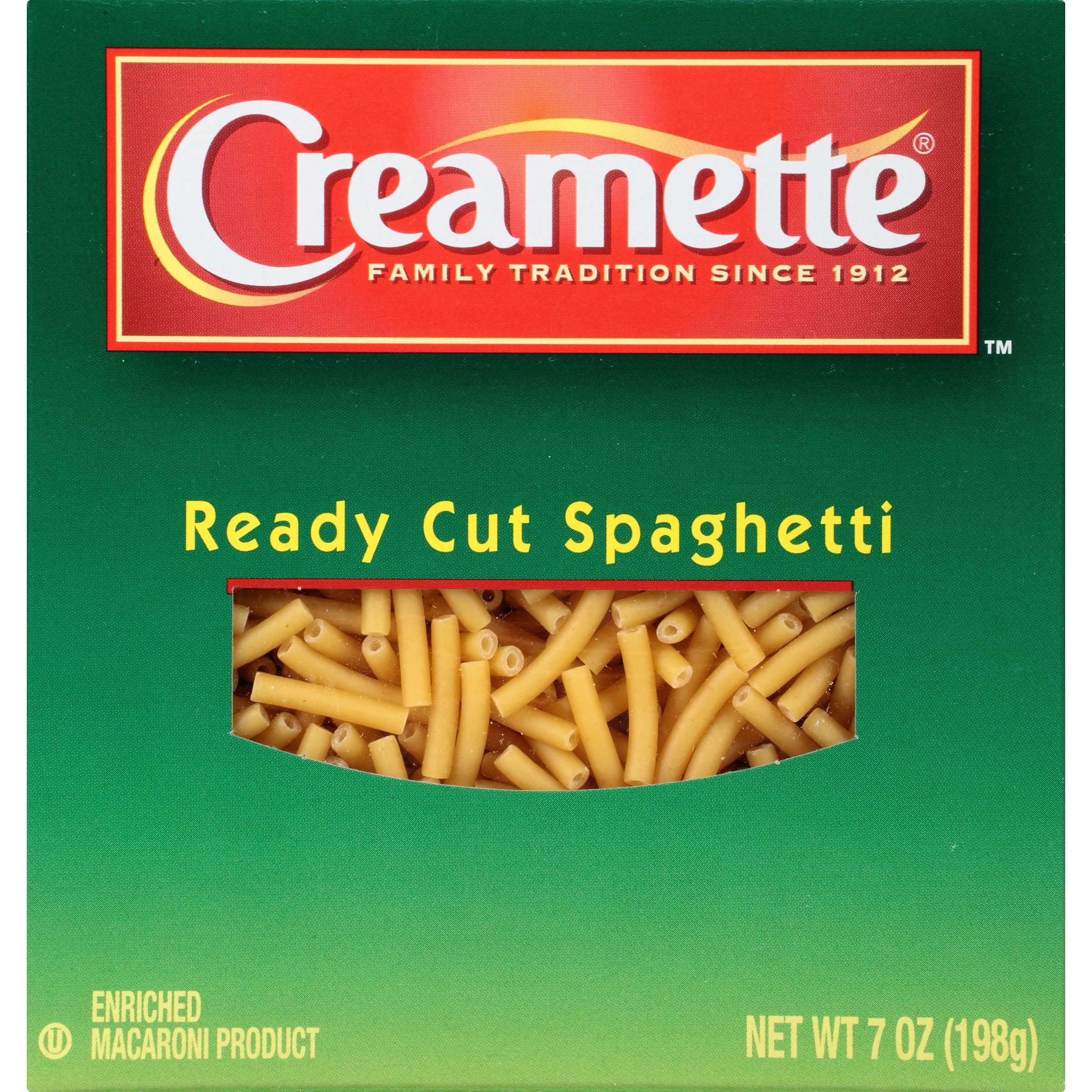Creamette Ready Cut Spaghetti, 7 Ounce | 4 Count
