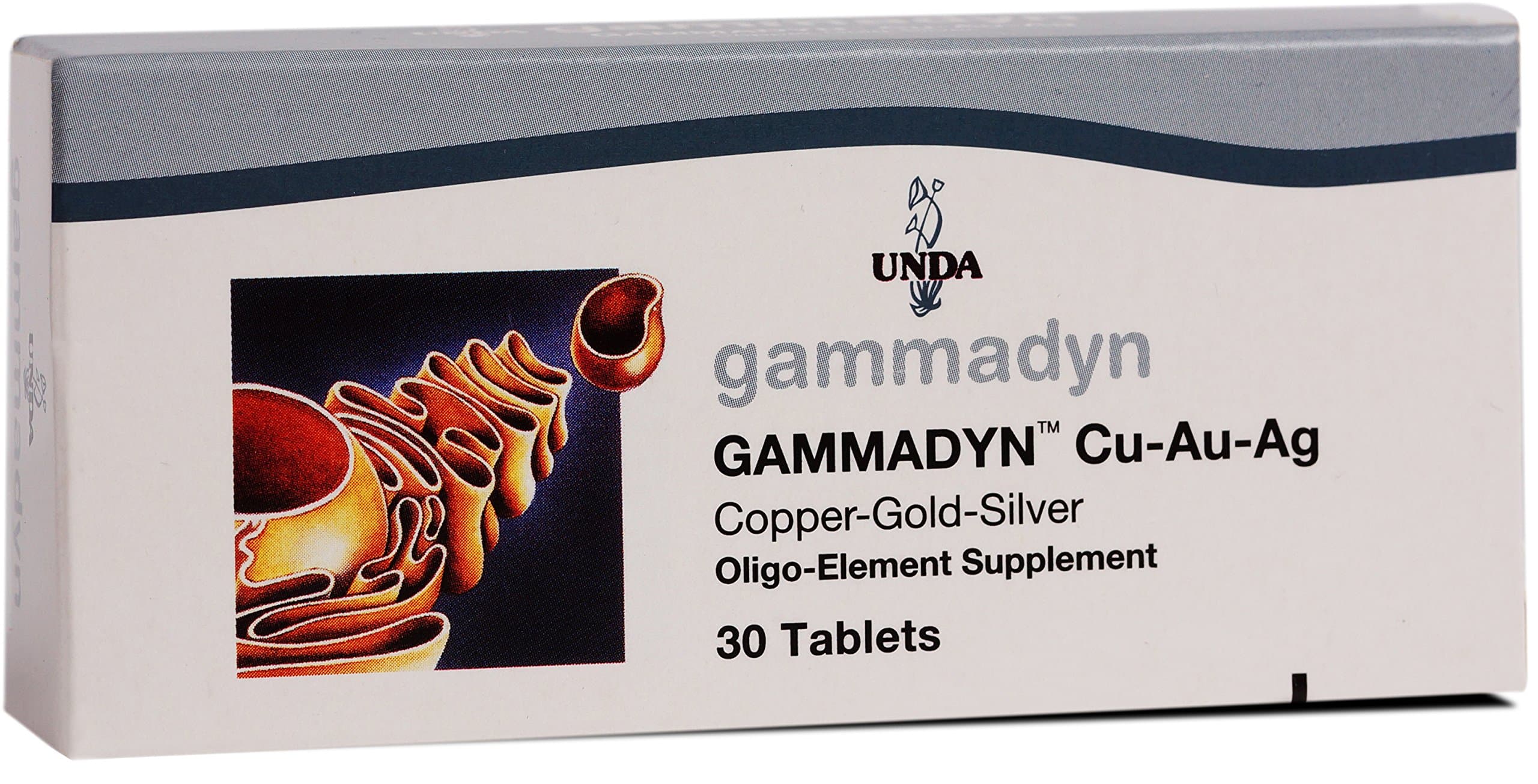 GAMMADYN Cu-Au-Ag | Oligo-Element Supplement for Copper, Gold, and Silver* | 30 Tablets