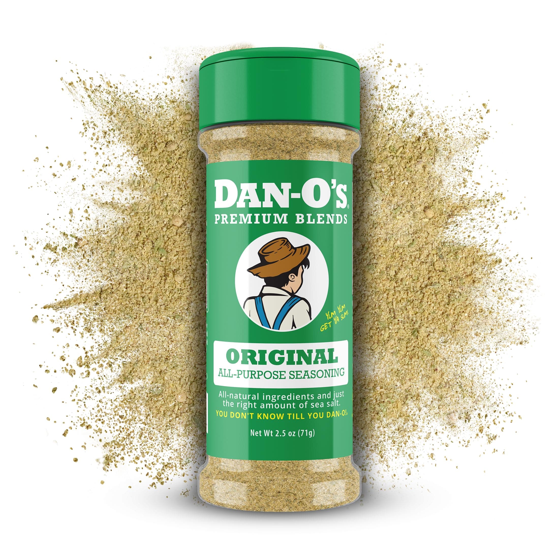 Dan-O's Original Seasoning - for Chicken, Meats, Veggies - Savory - All-Purpose, All-natural, Sugar Free, Zero Calorie Seasoning for Cooking Anything for Dantastic Flavor - Online Exclusi