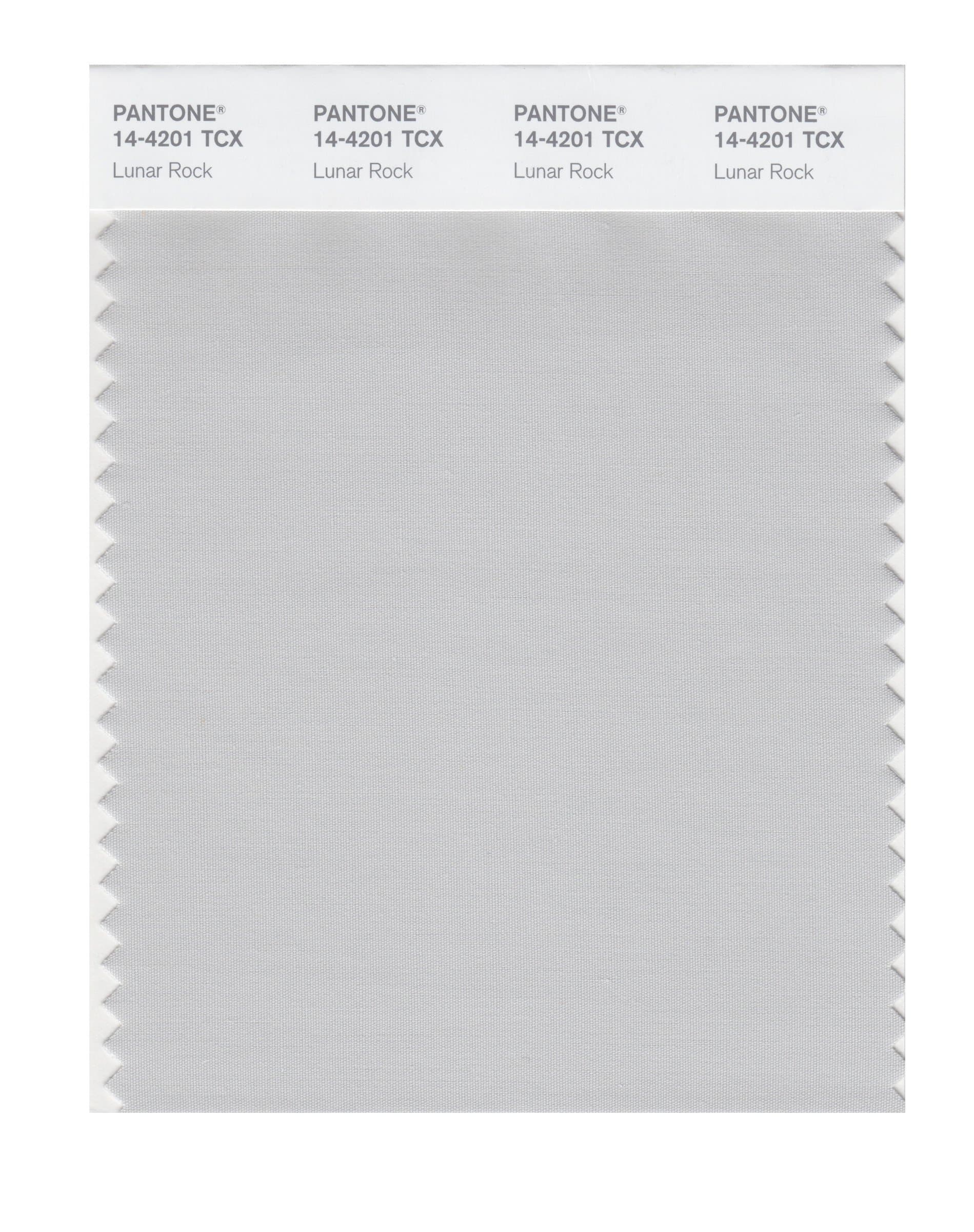 PANTONE Smart 14-4201X Color Swatch Card, Lunar Rock