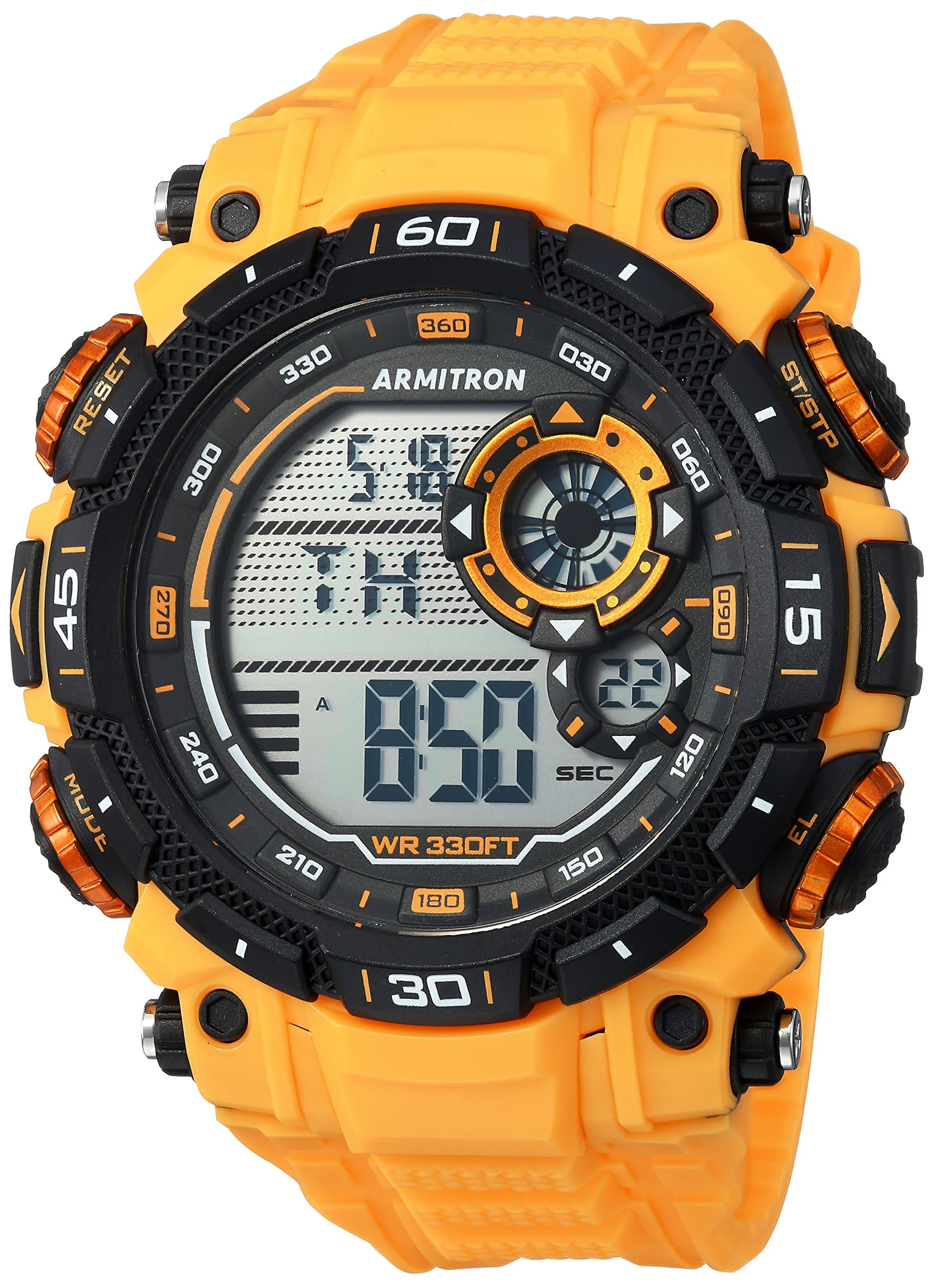 Sport Men's Digital Chronograph Resin Strap Watch, 40/8397