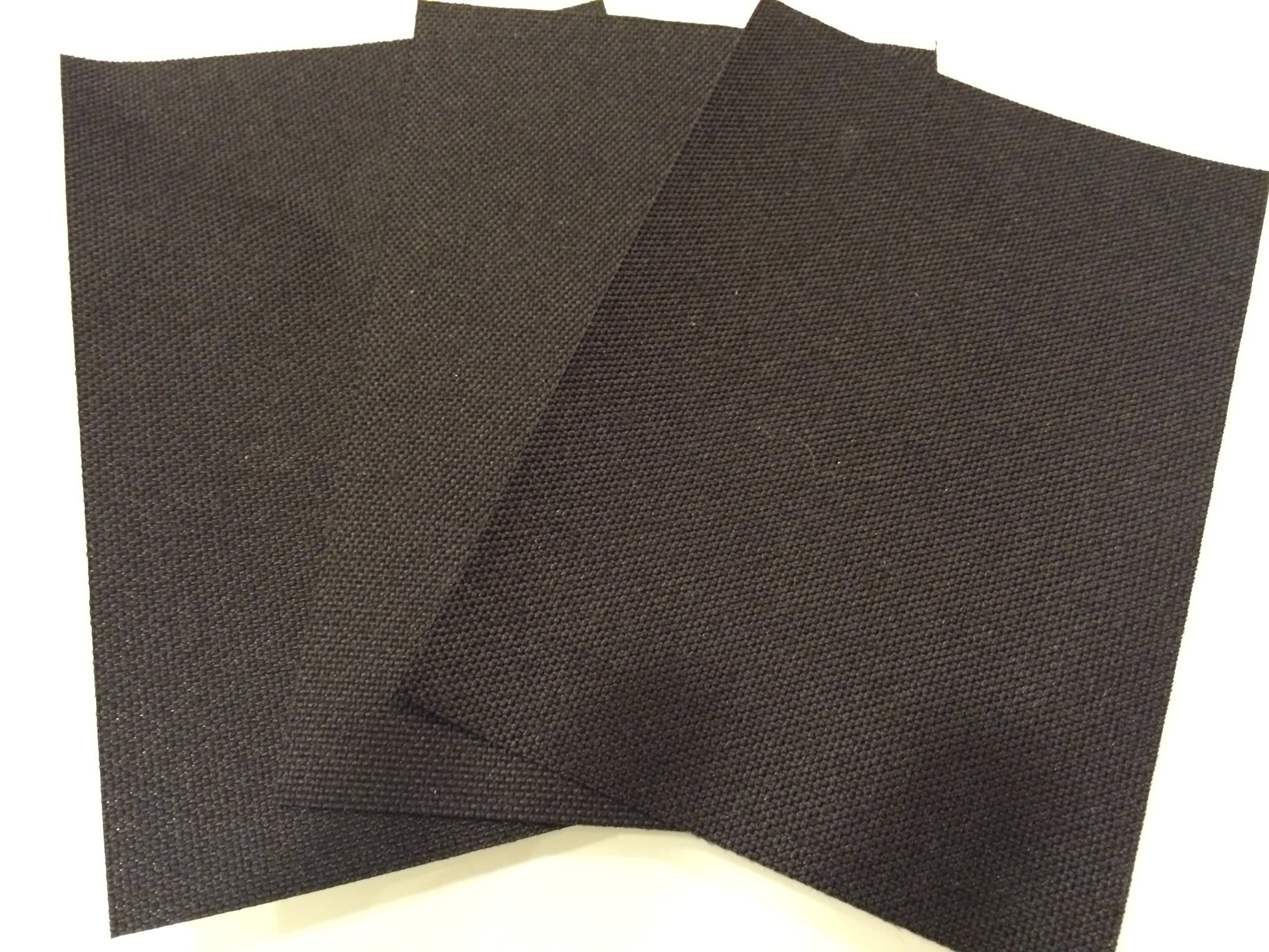 Milspec Tactical Black 1000 Denier Cordura Classic Fabric Clothing Patch Sew on