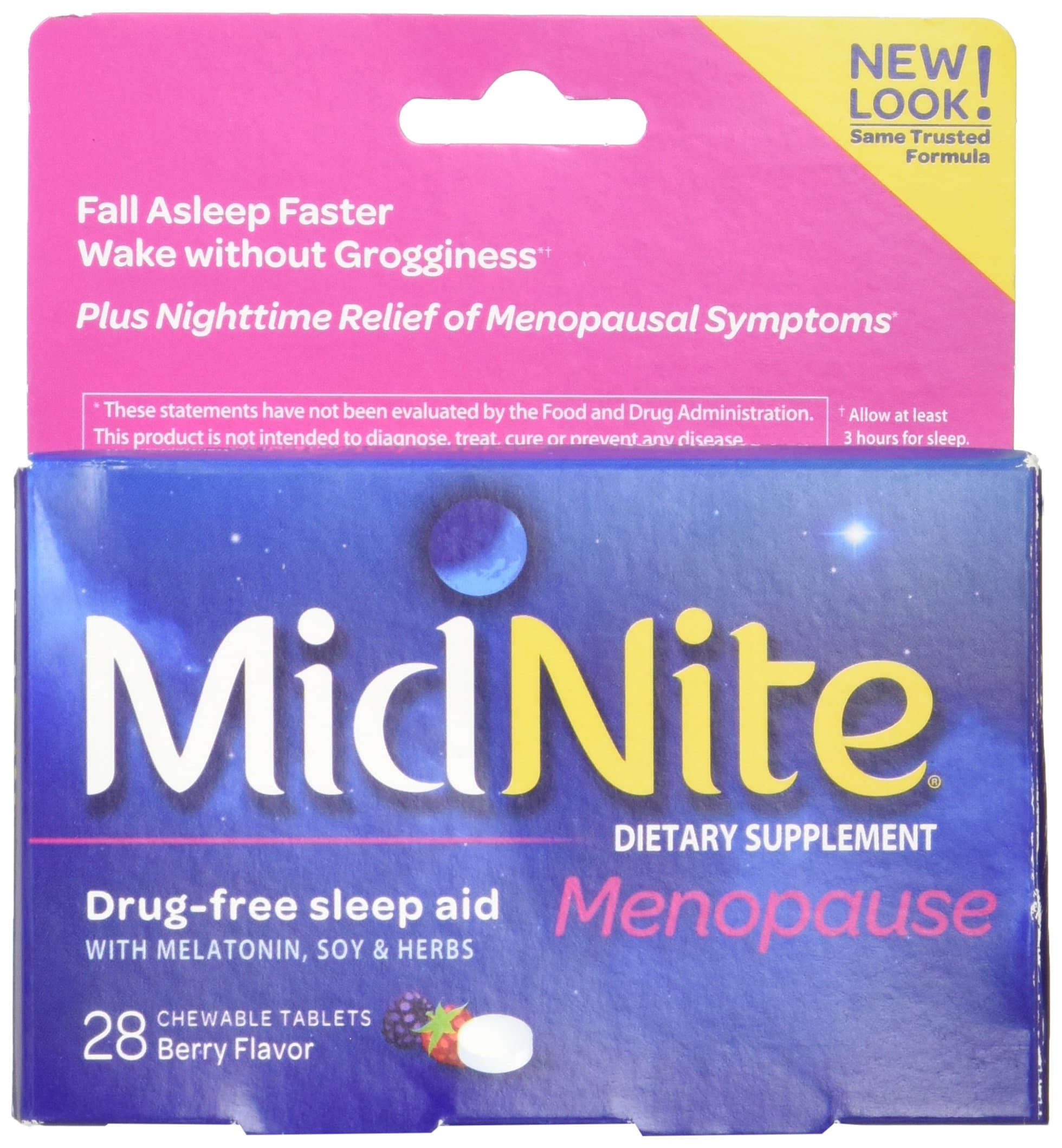 Midnight For Menapause Size 28ct Midnite For Menopause 28ct