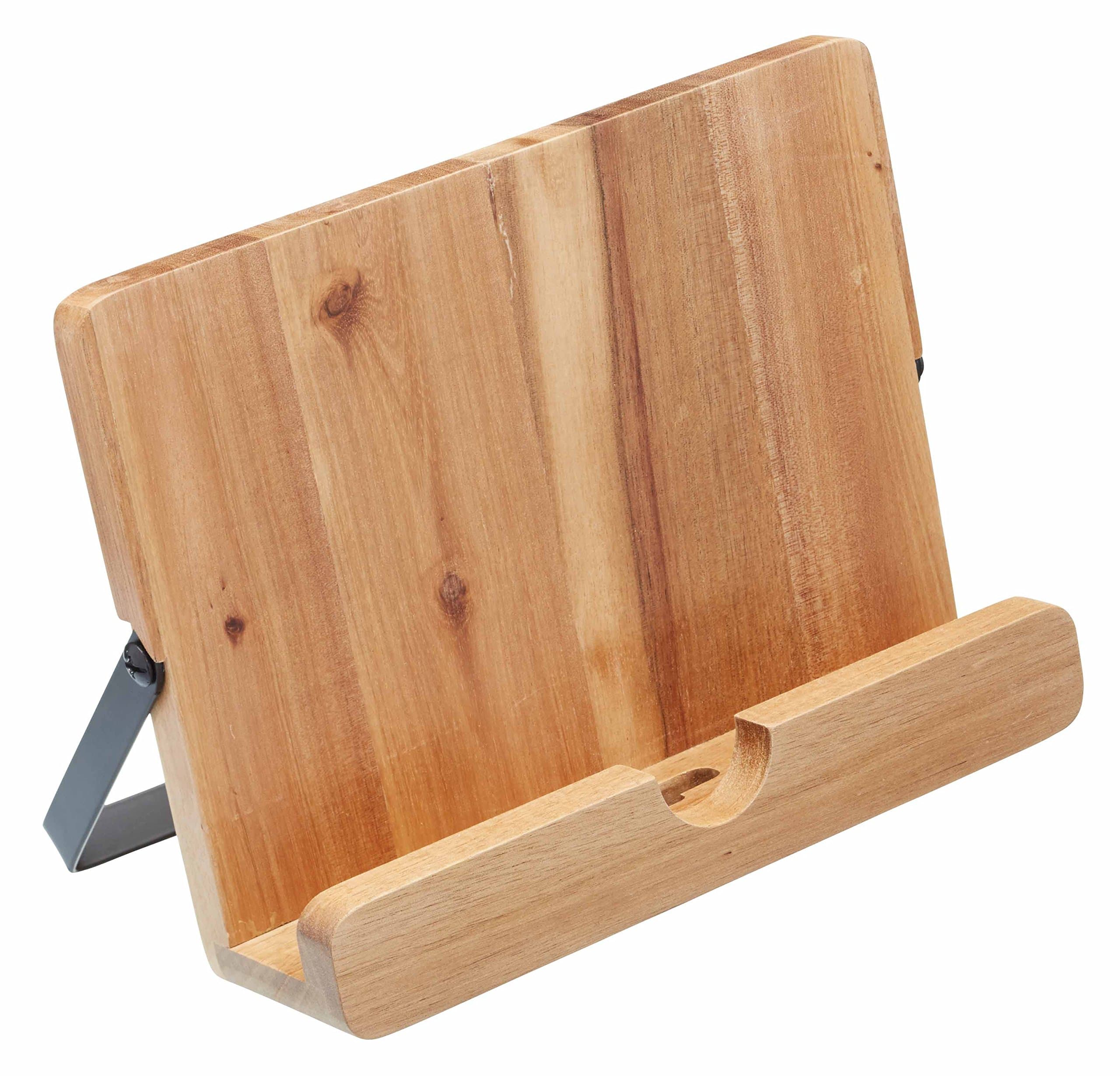 Natural Elements Cook Book Stand, 24x18x6cm, Sleeved