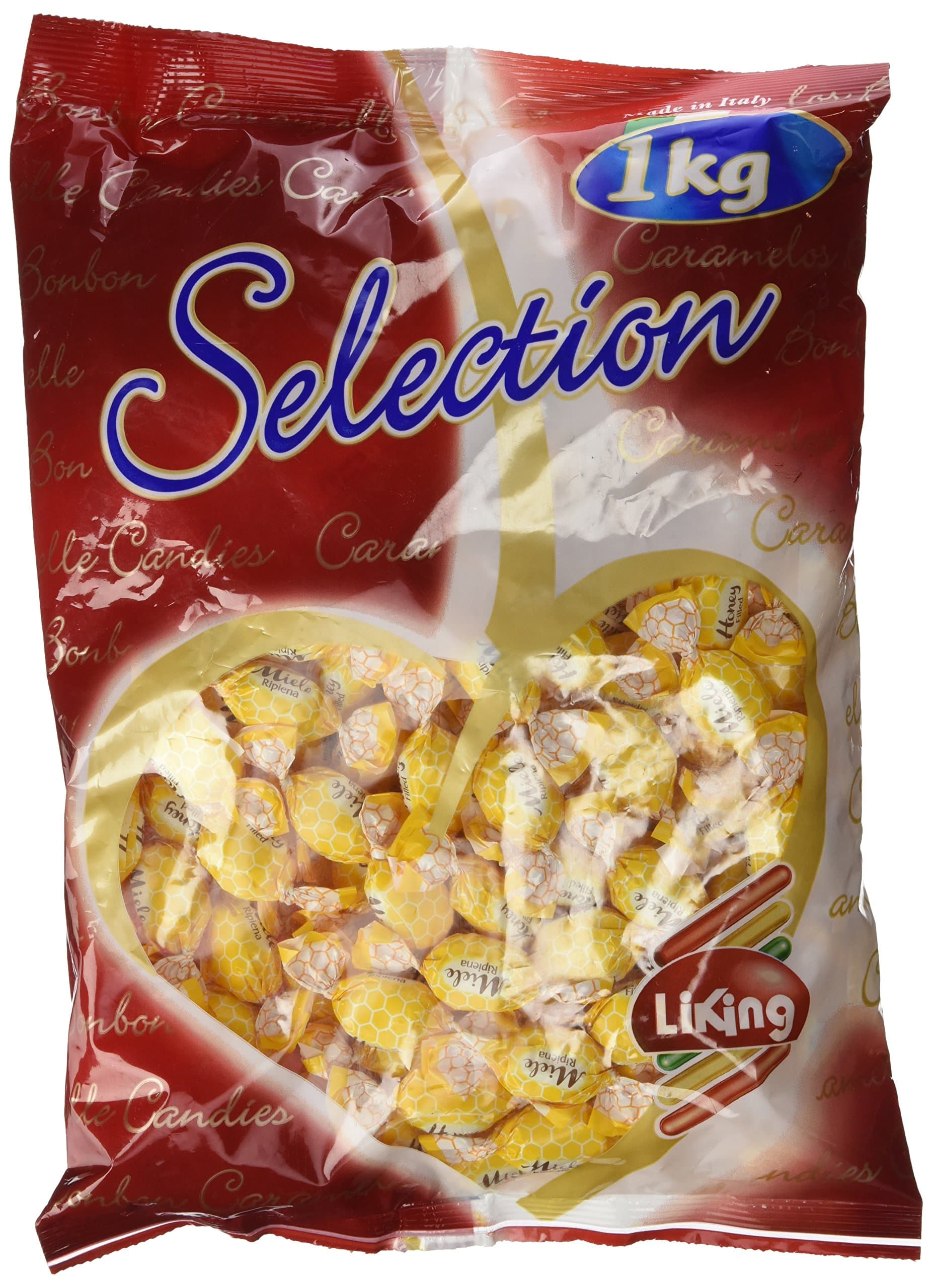 Liking Italian Sweets Honey Hard Candies 1 kg