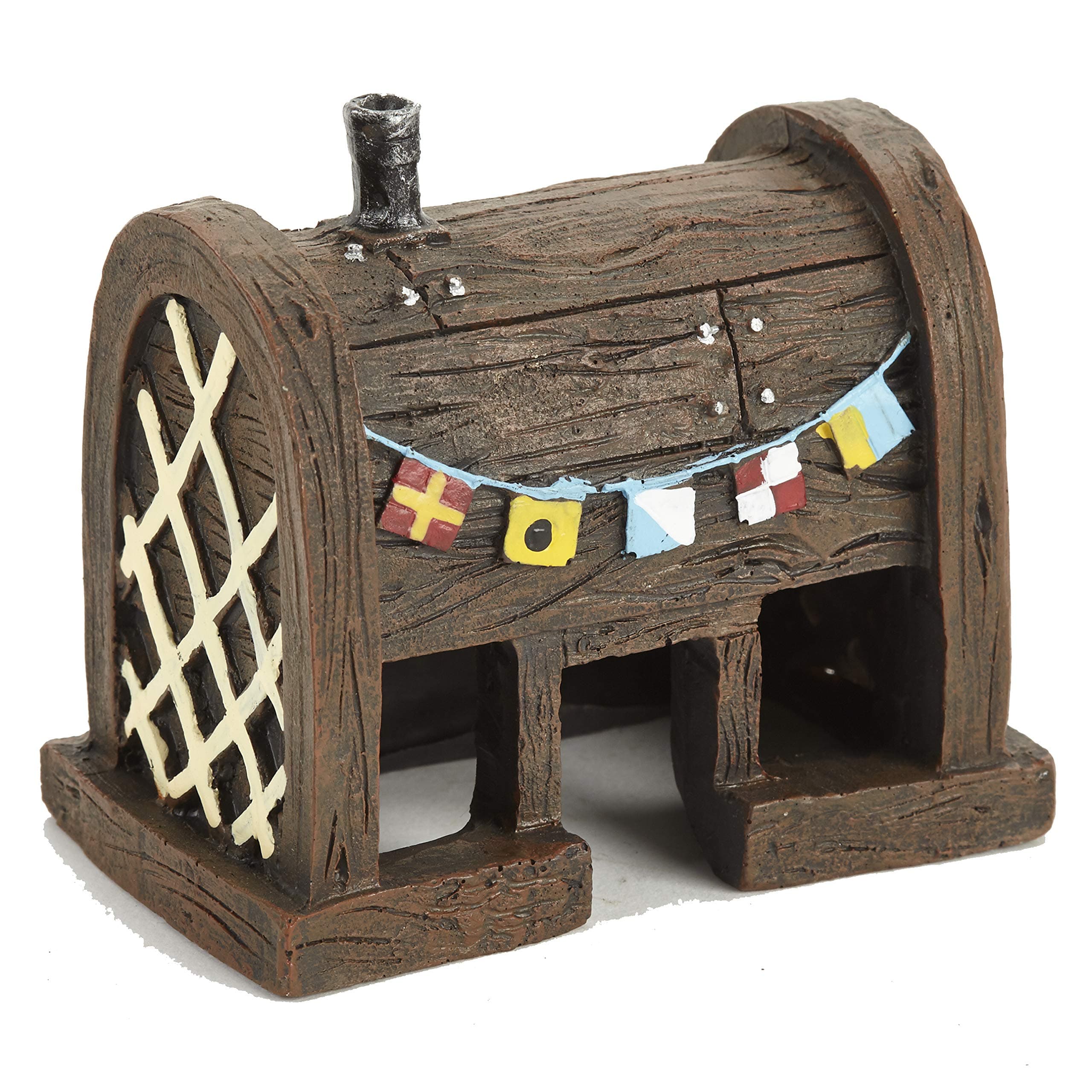 Pet Ting SpongeBob Krusty Krab Ornament Decor Decoration Fish Tank Resin House