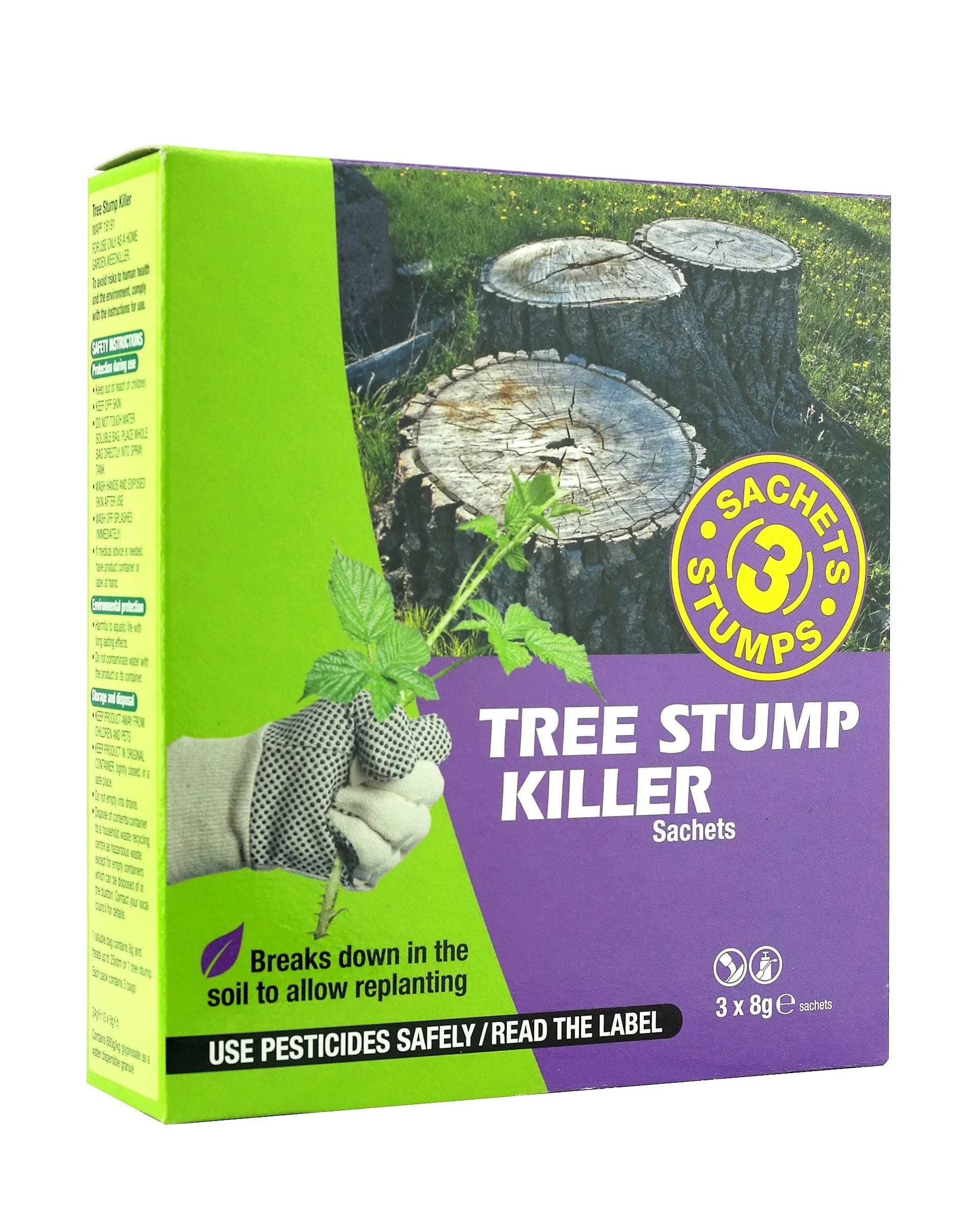 Bayer Garden Tree Stump Killer Sachets - 3 x 8 g