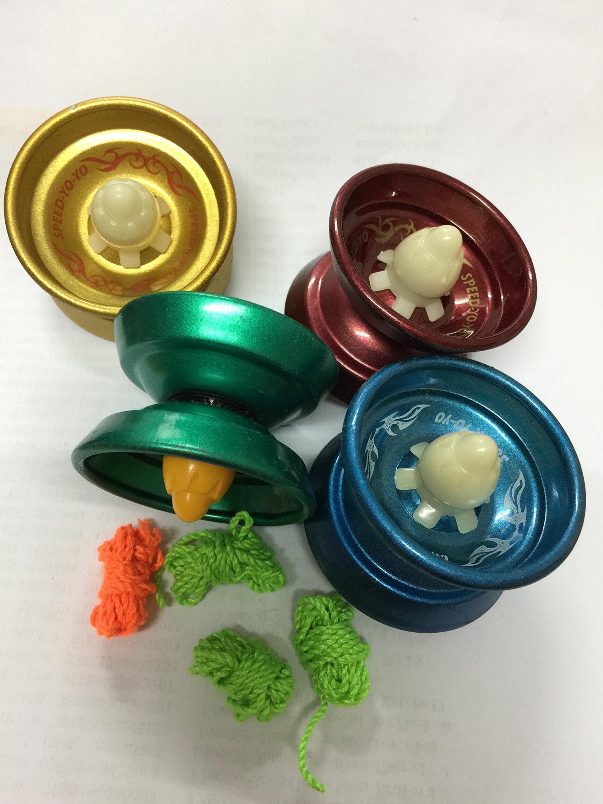 JKLYZXS Cool Metal Design High Speed Professional Yo-yos -One Supplied
