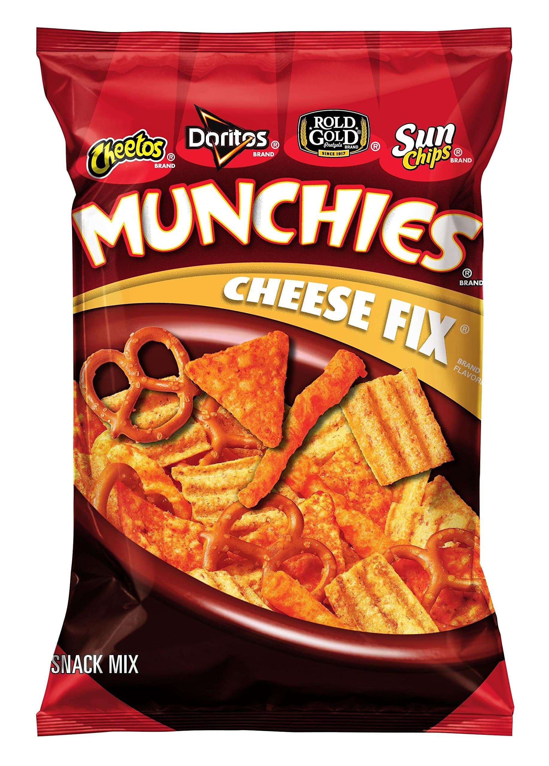 Munchies Cheese Fix Flavored Snack Mix, Party Size! (15.5 Ounce)
