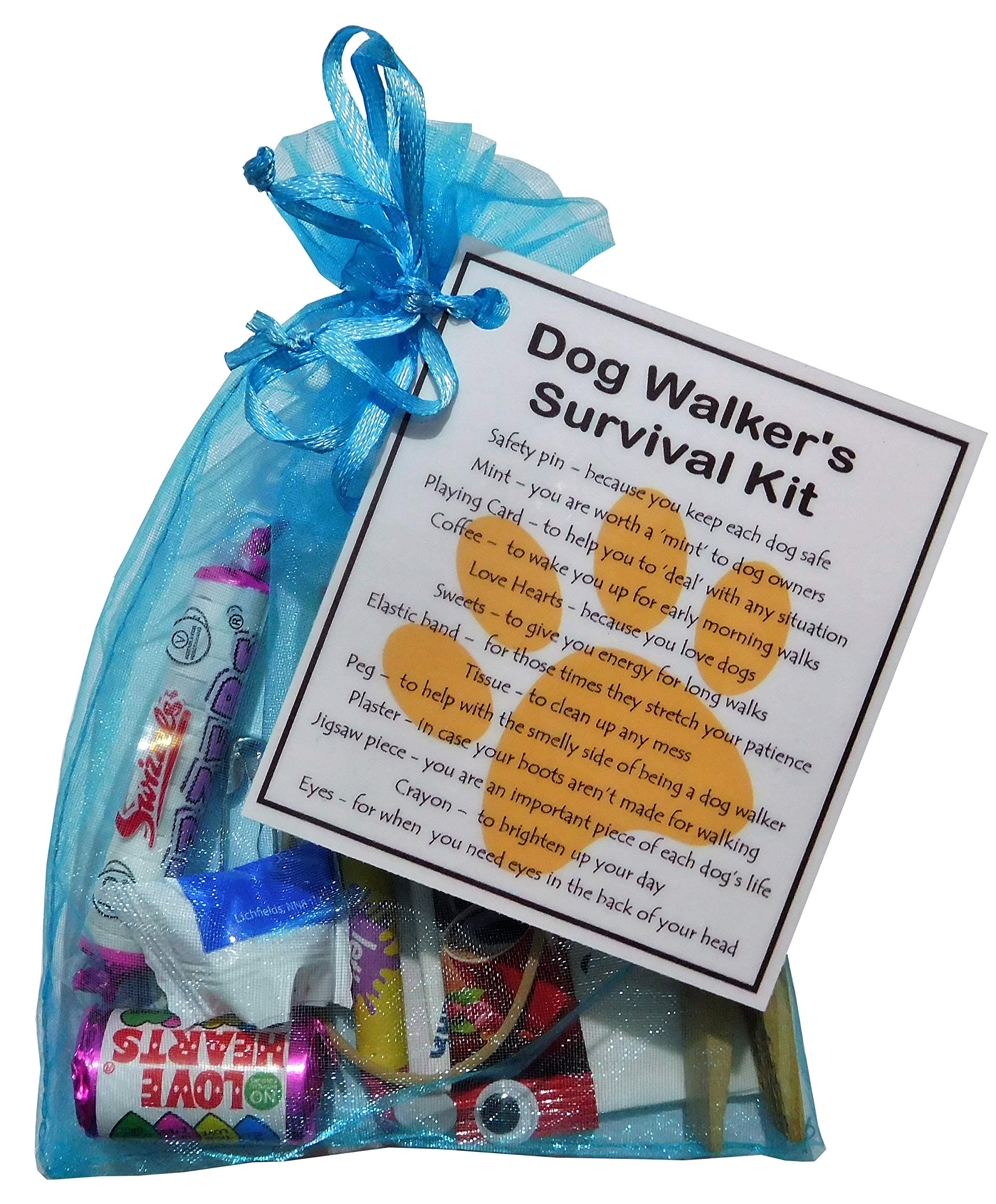 SMILE GIFTS UK Dog Walker Survival Kit - Thanks Gift