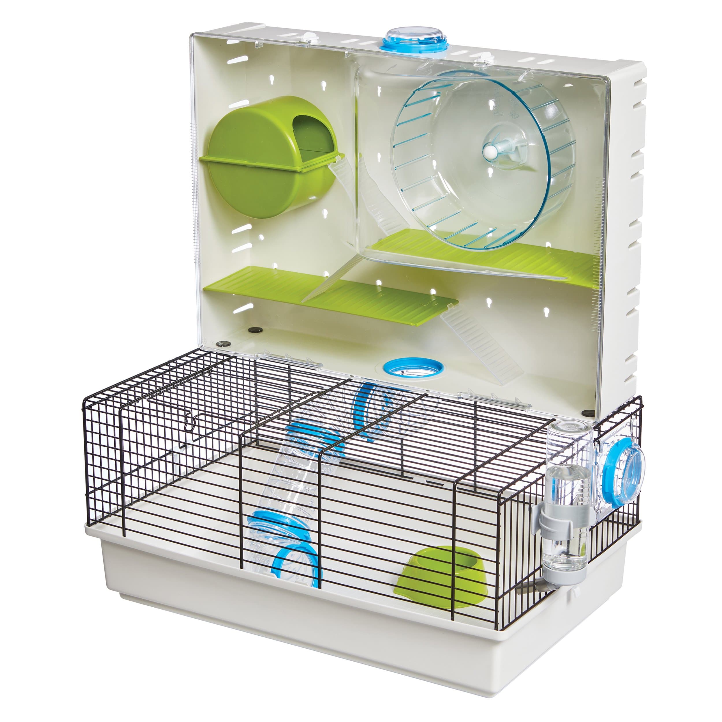 MidWest Homes for Pets Hamster Cage | Awesome Arcade Hamster Home | 18.1 X 11.4 X 21.5 Inch