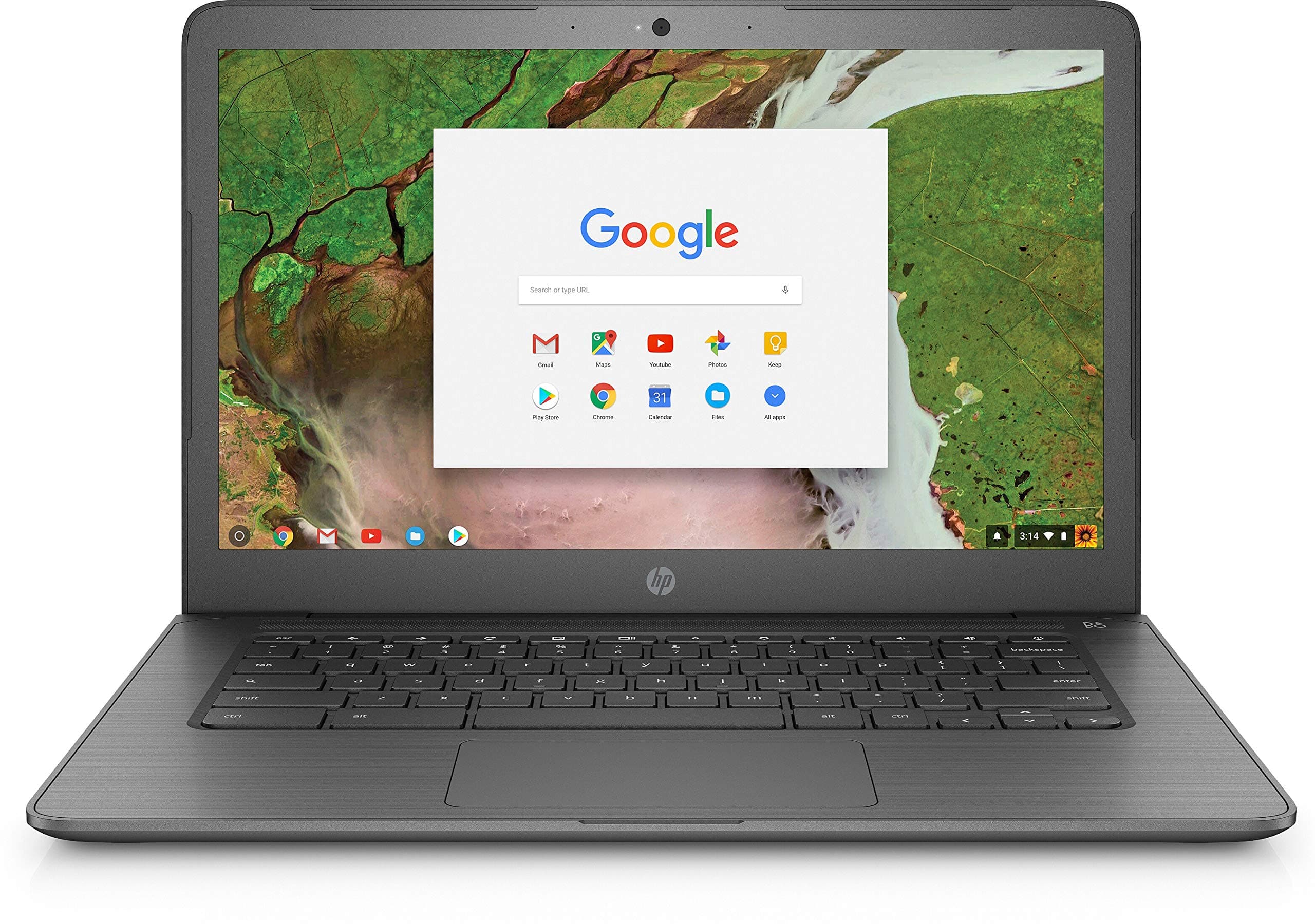 HP Chromebook 14 G5 3GJ73EA Intel® 1100 MHz 4096 MB Portable, Flash Hard Drive HD Graphics 500