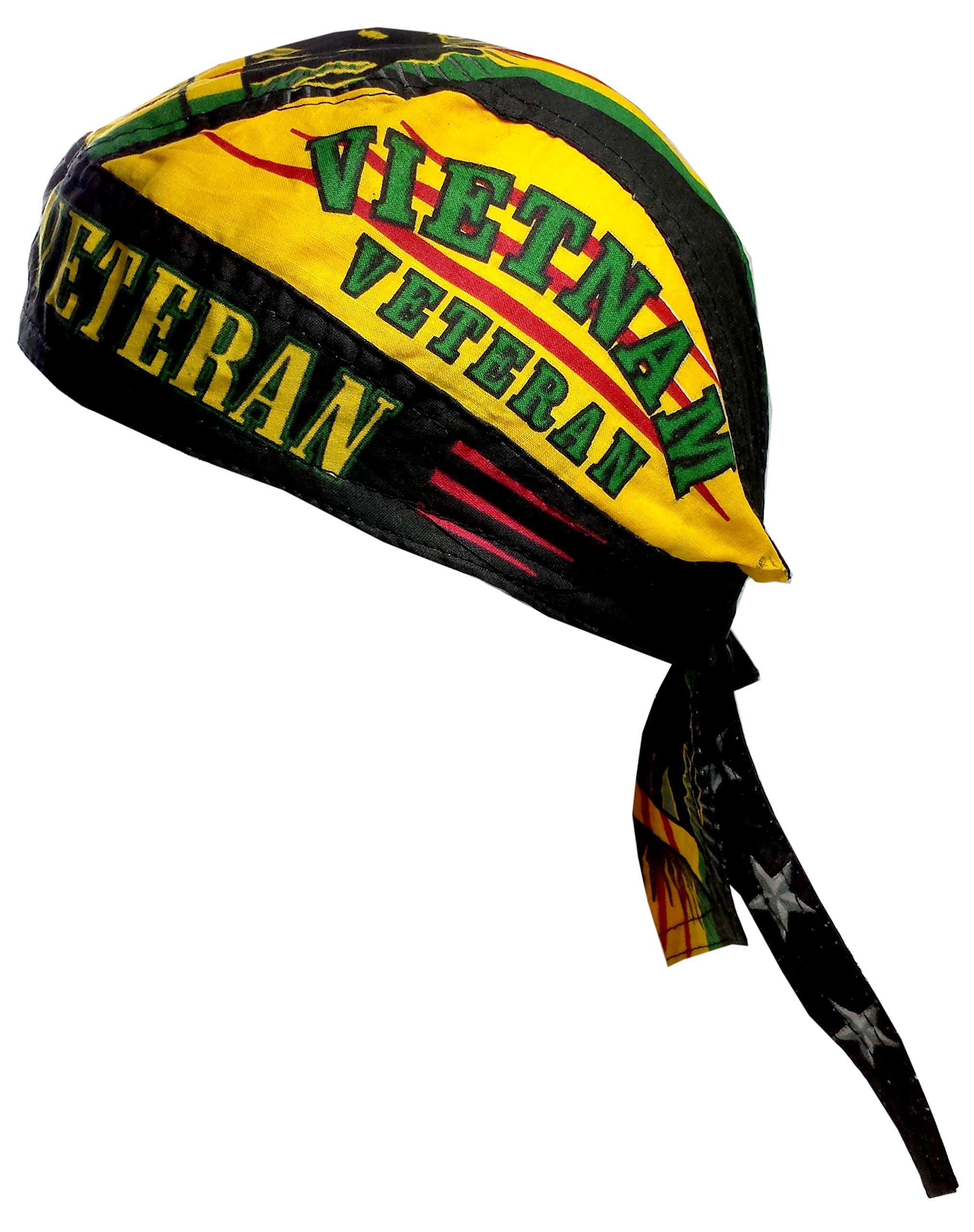 Vietnam Veteran Cotton Bandana Biker Head Wrap Do Rag DanBanna Deluxe Terrycloth