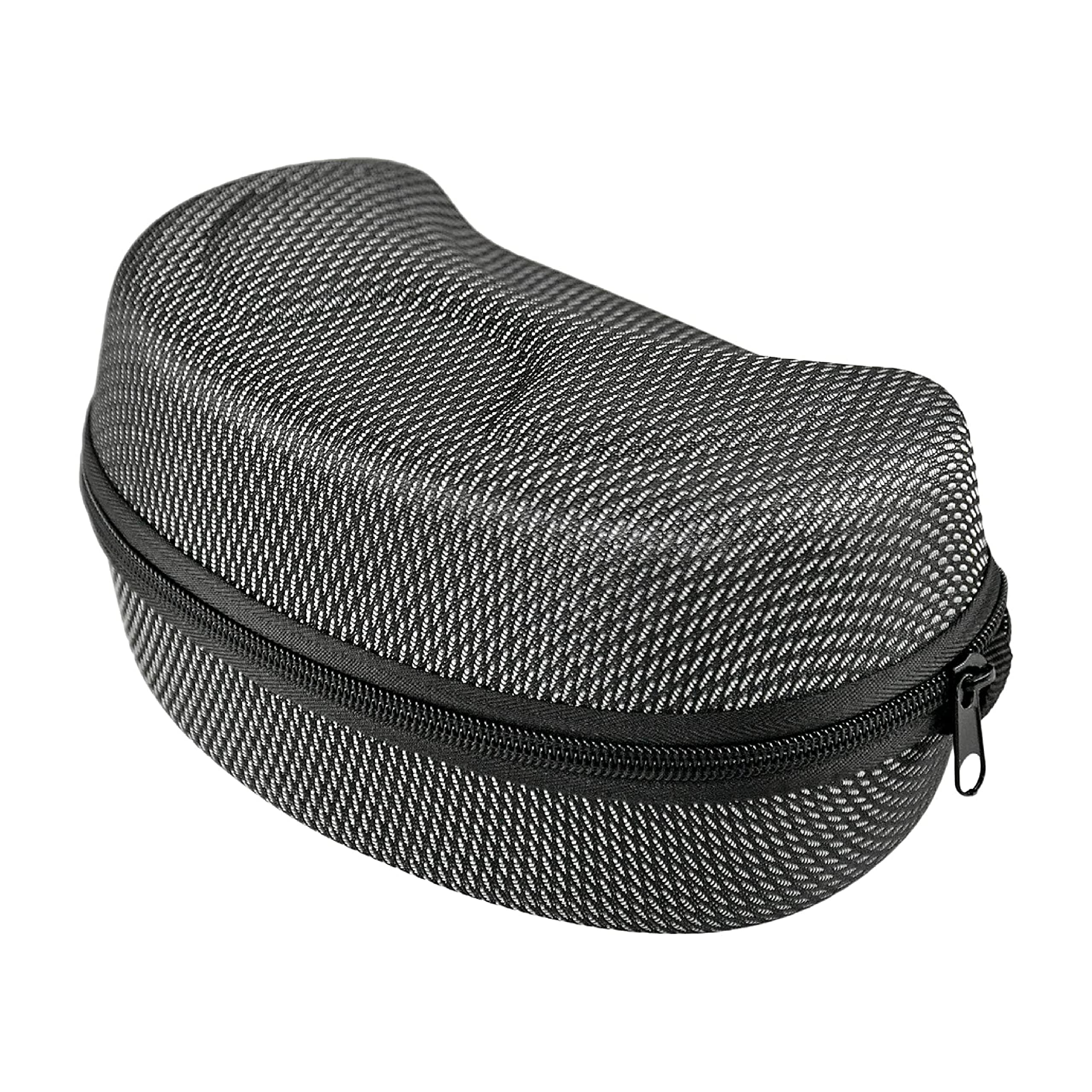 Home-XSport Goggles Case, Safety Glasses Case, Zippered Hard-Shell Glasses Case, 8" L x 4 ¾” W x 4" H, Blue