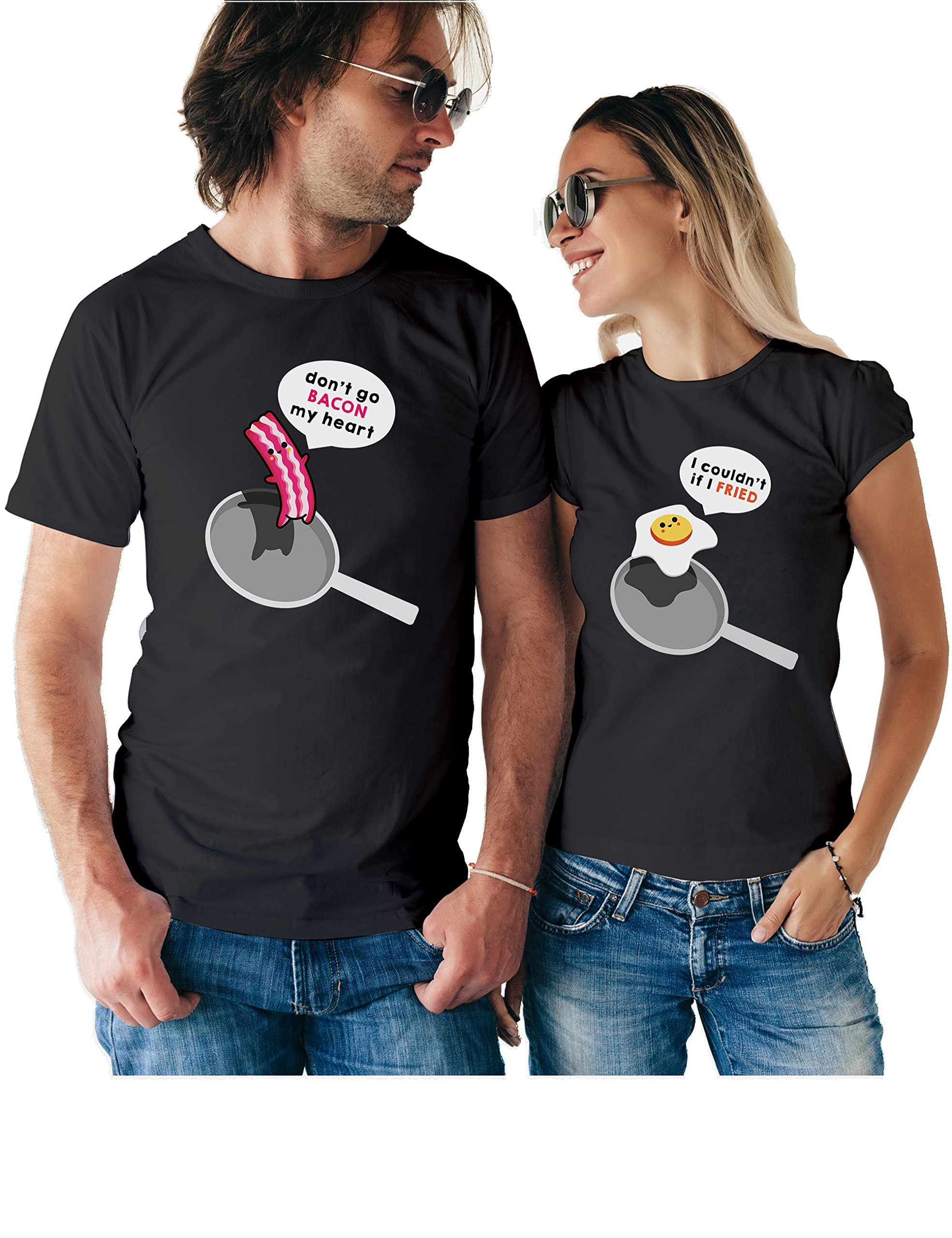 Couples ApparelPretty Matching Couple T Shirts - His and Hers Custom Shirts - Couples Outfits for Him and Her