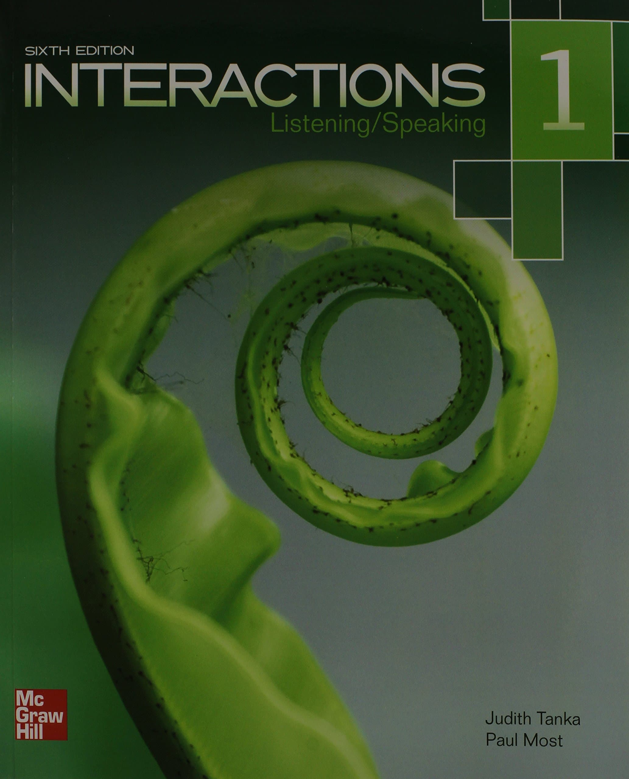 Interactions Listening/Speaking Level 1 Student Book Plus Registration Code for Connect ESL 6th Edition