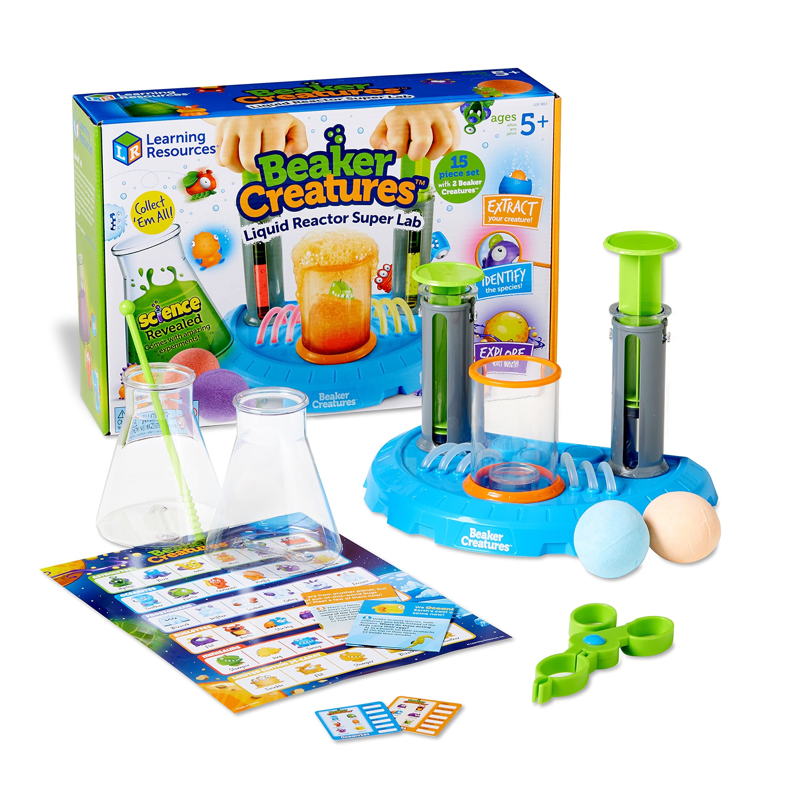Learning Resources Beaker Creatures Liquid Reactor Super Lab