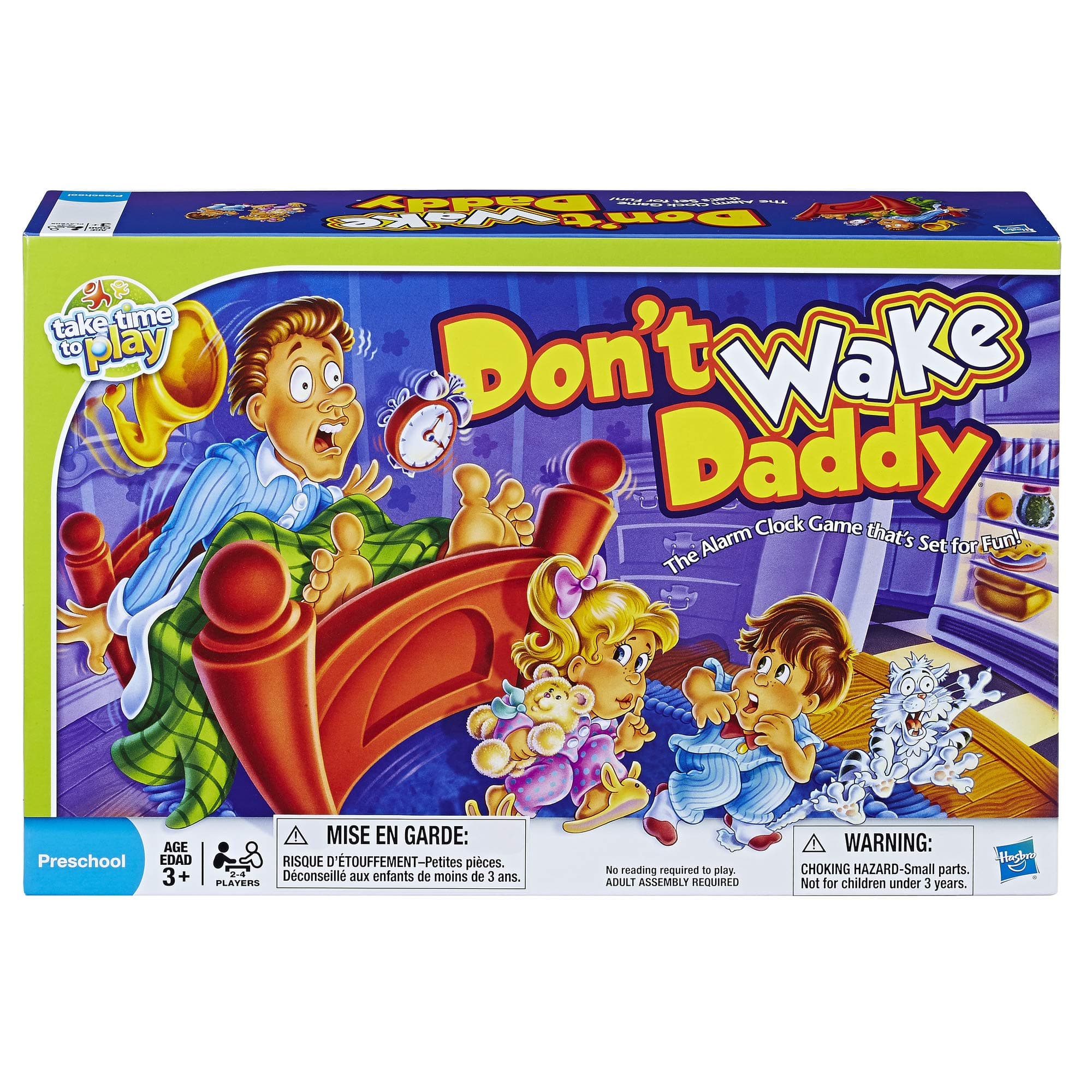 Hasbro Gaming Don't Wake Daddy Preschool Board Game for Kids Ages 3 and Up (Amazon Exclusive)