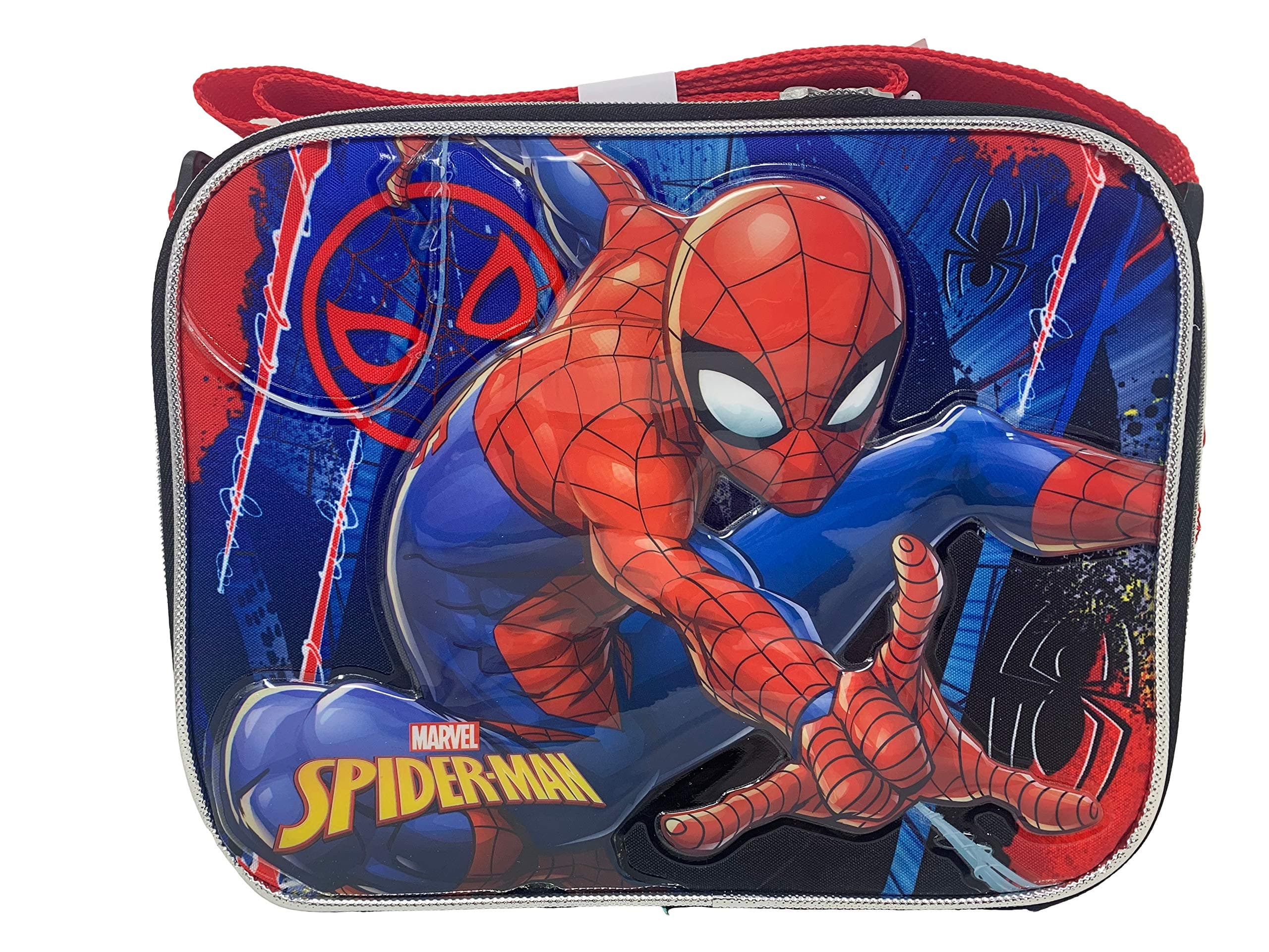 Marvel Spiderman Insulated 9.5" Lunch Bag with Shoulder Strap