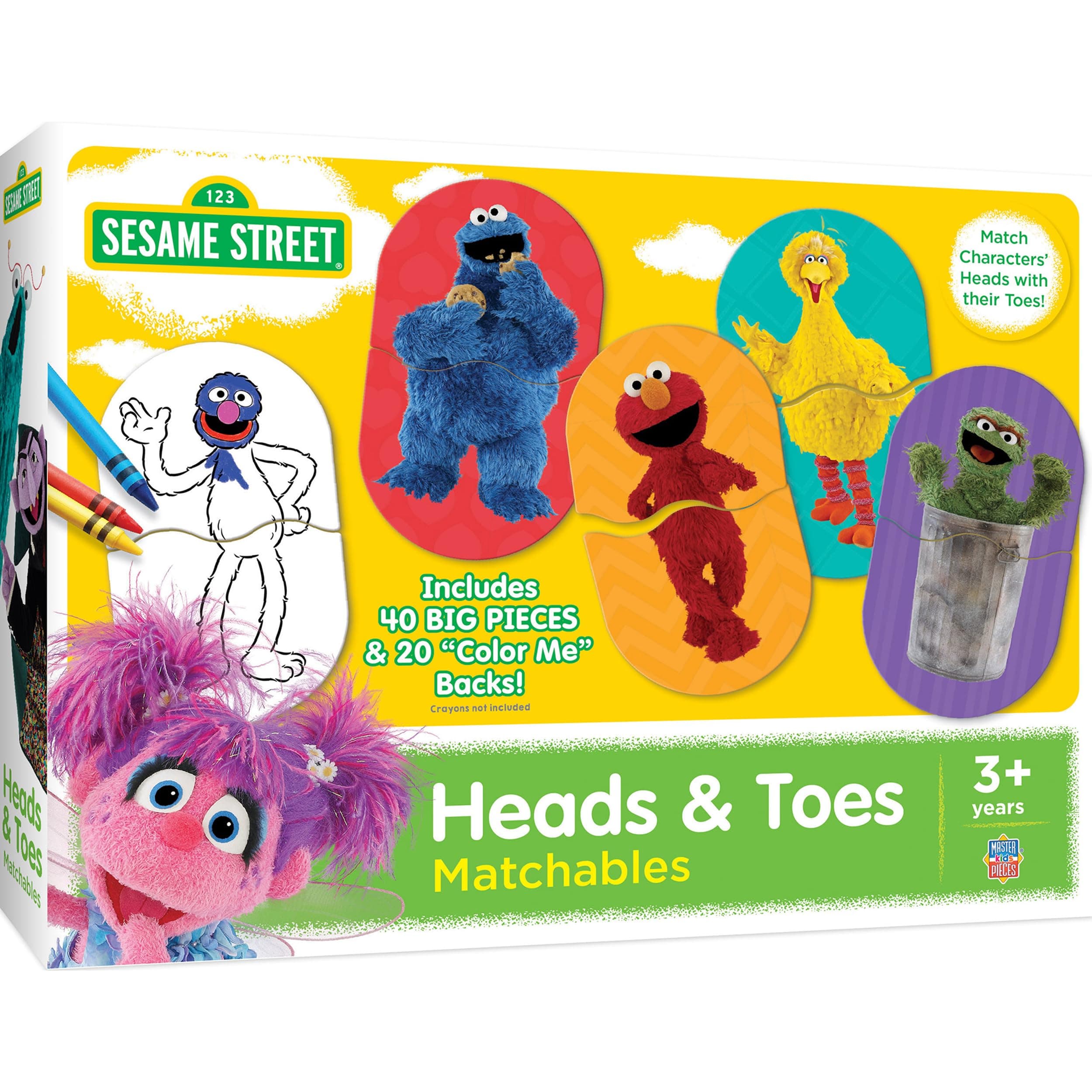 Kids Games - Sesame Street Heads & Toes Matching Game - Fun and Educational - Laugh and Learn