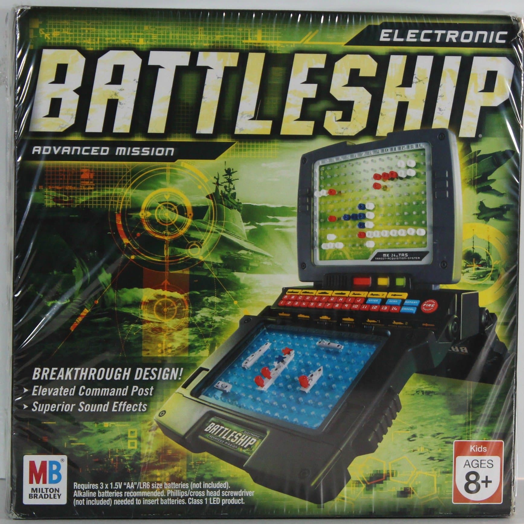 Hasbro Gaming Electronic Battleship Advanced Mission
